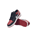 Sneakers Jordan 1' Low Bred Toe 2.0