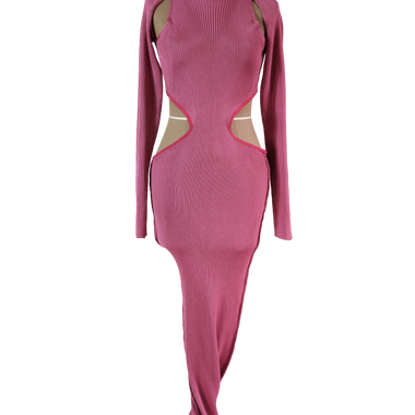 Vestido Fucsia Tejido BaoBab
