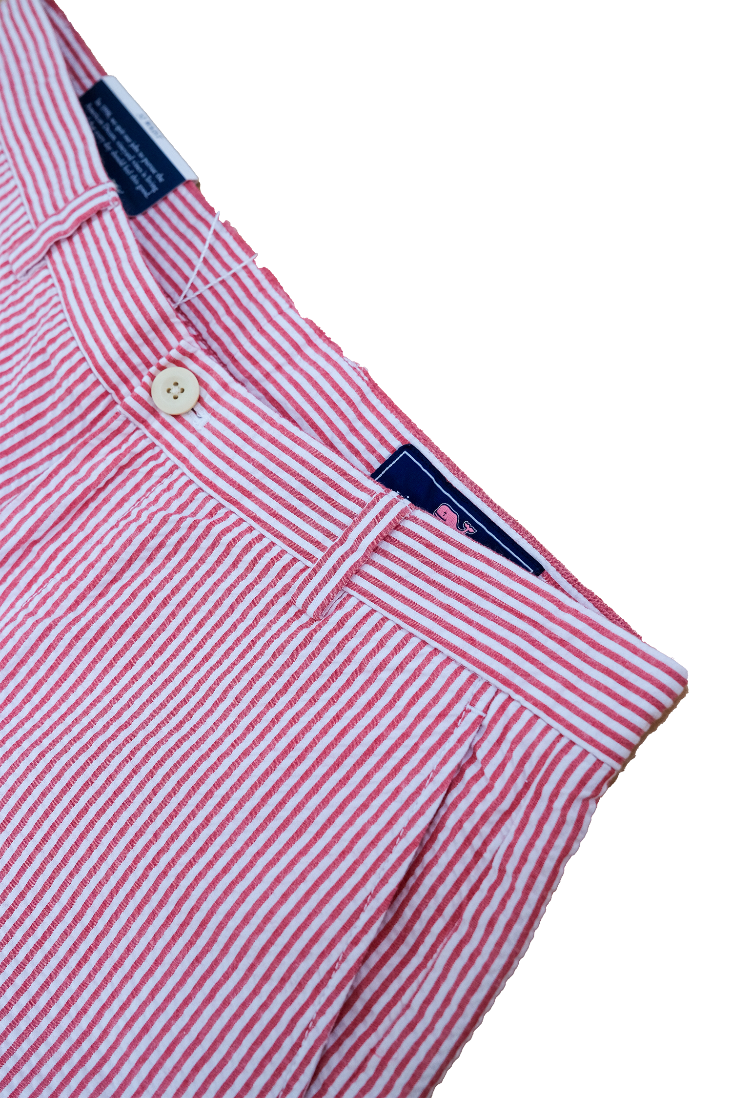 Bermuda Rayas Rojo Blanco