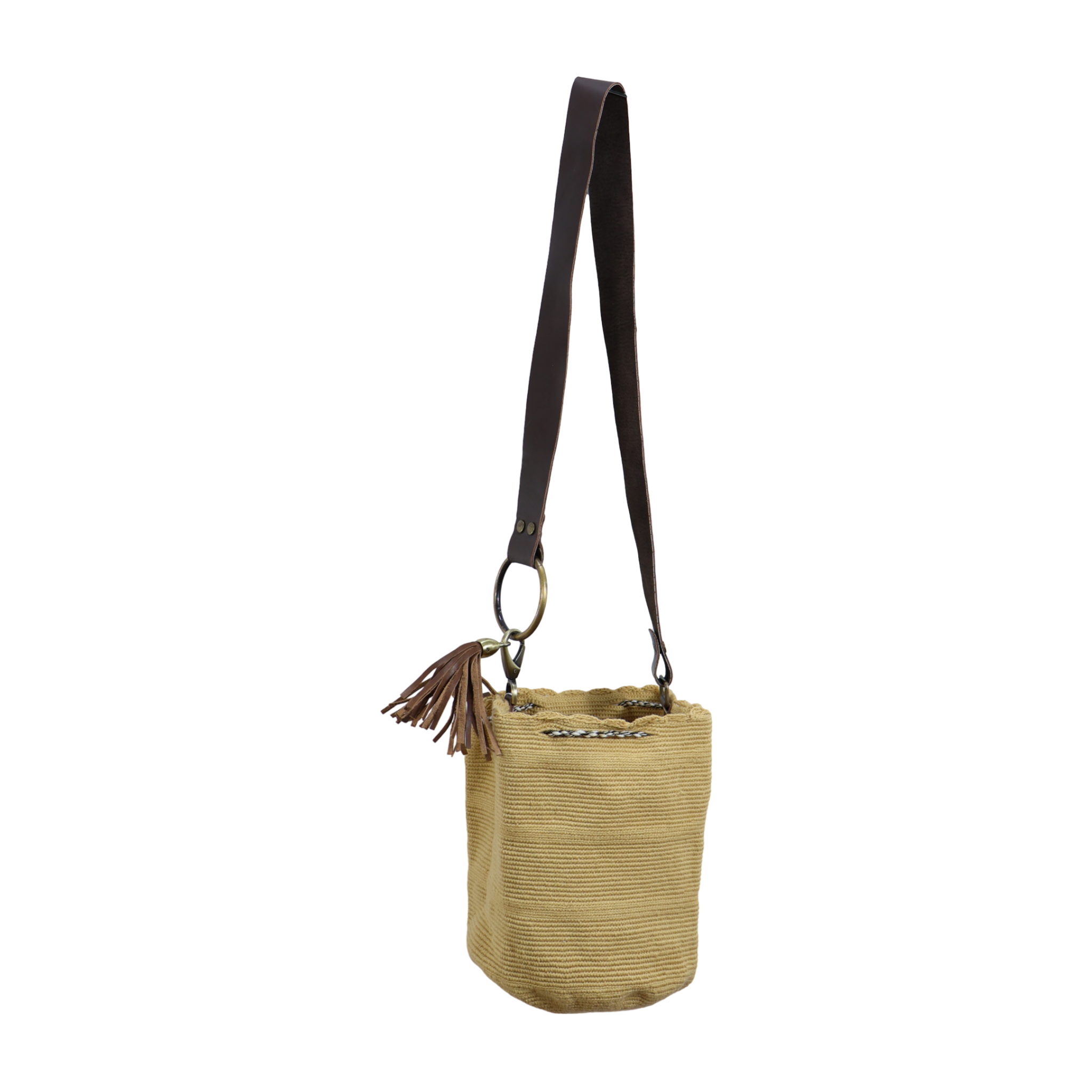 Mochila Tejida Beige