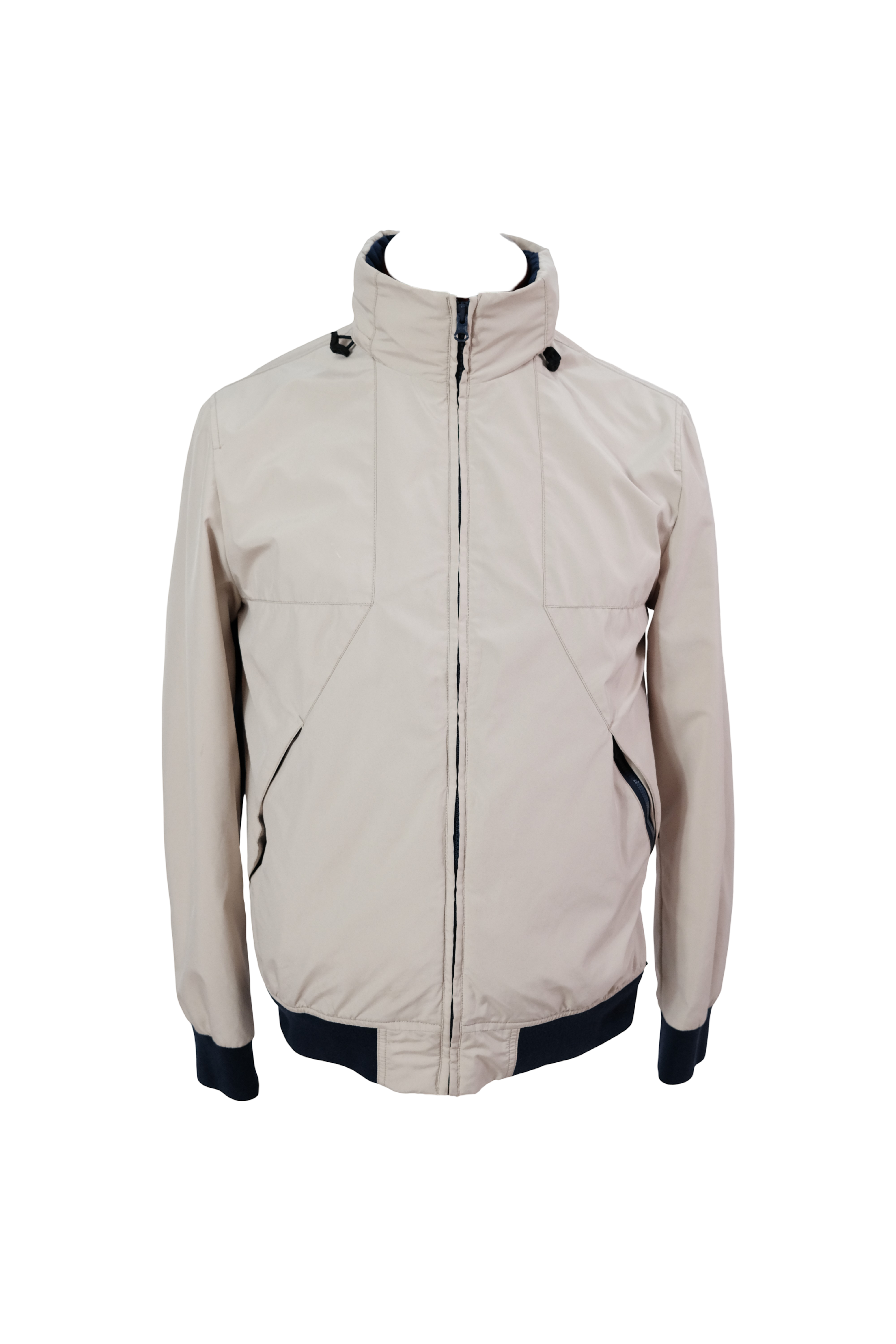 Chaqueta Beige Azúl Nautica