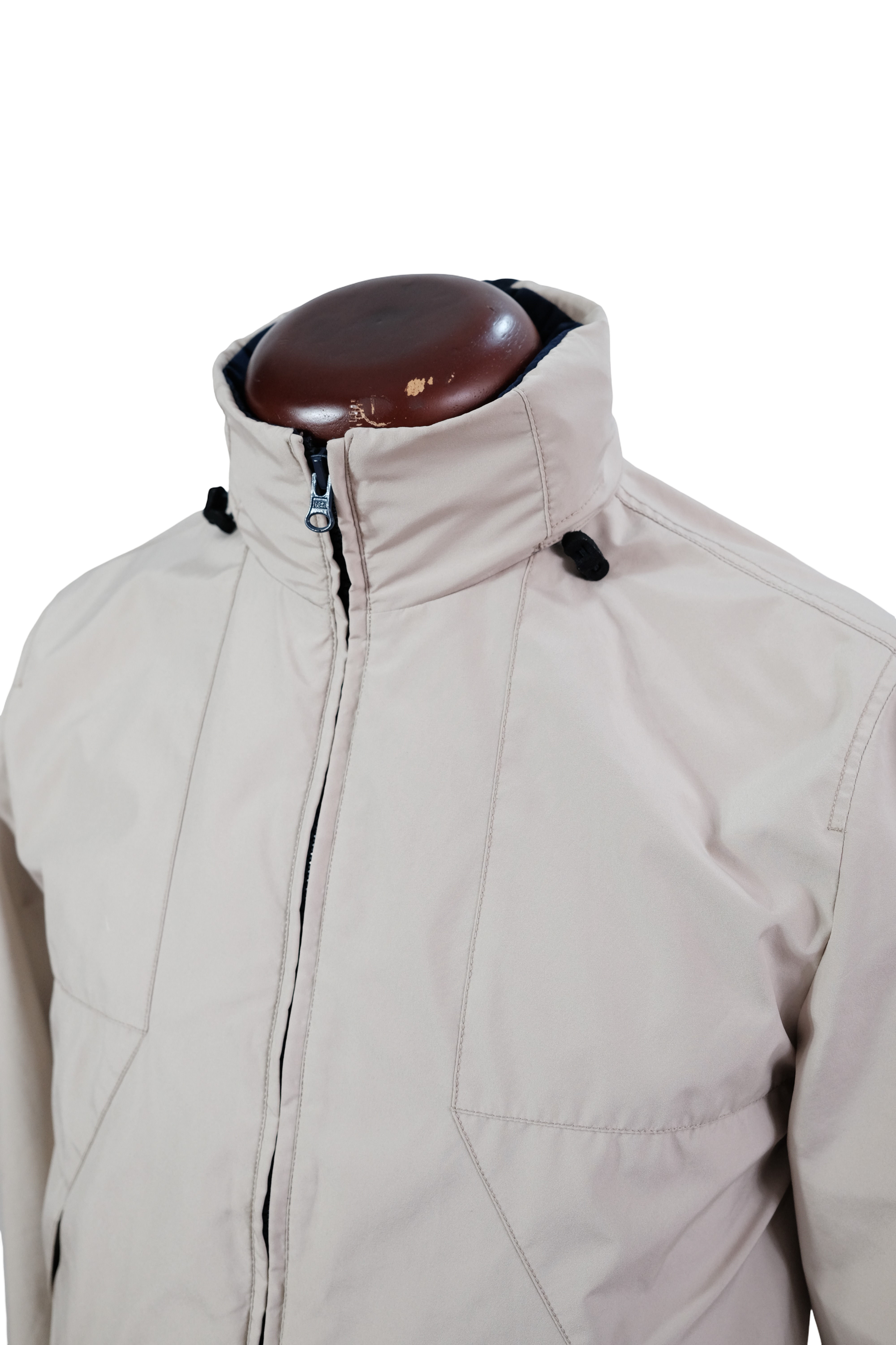 Chaqueta Beige Azúl Nautica