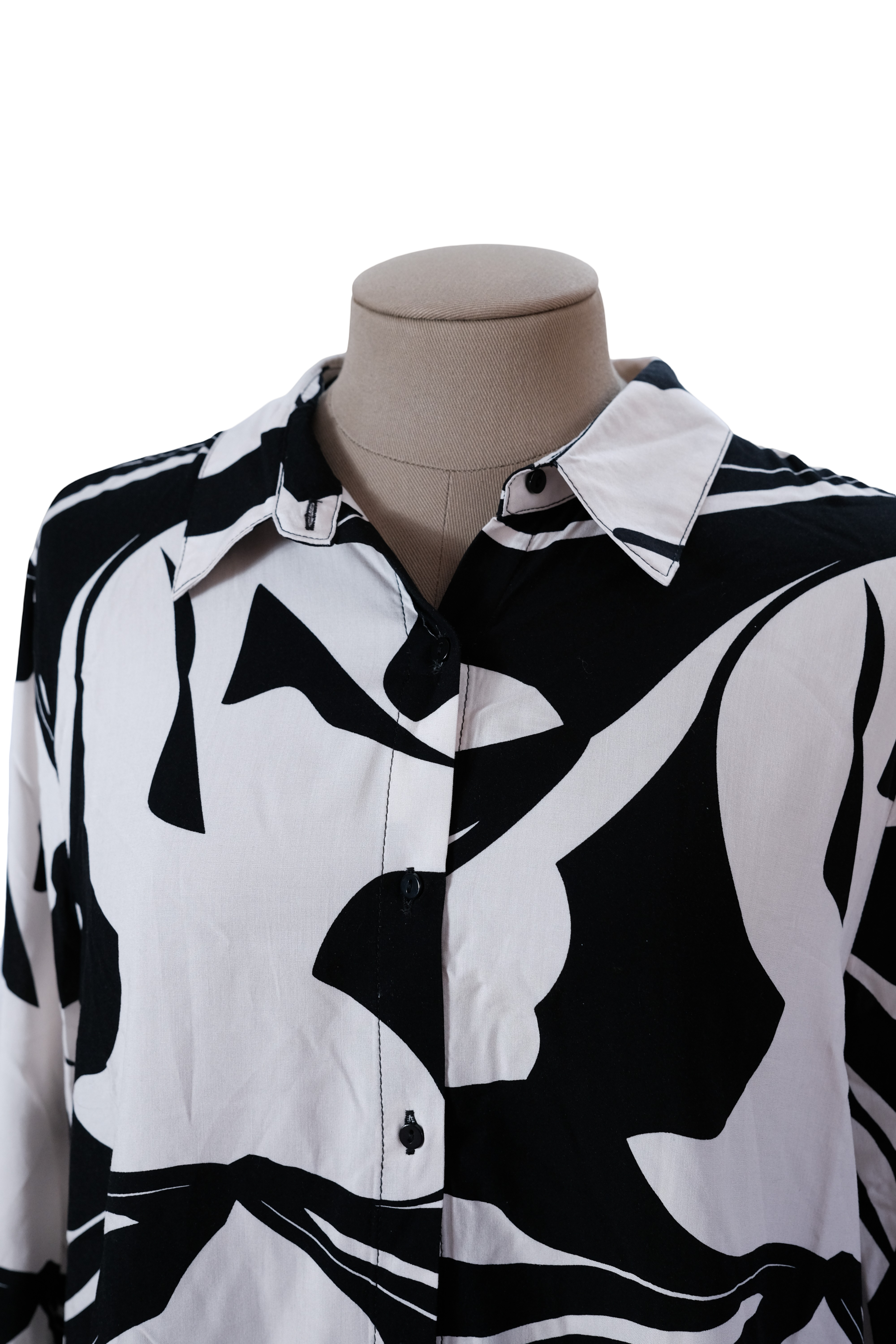 Blusa Blanco y Negro Gef