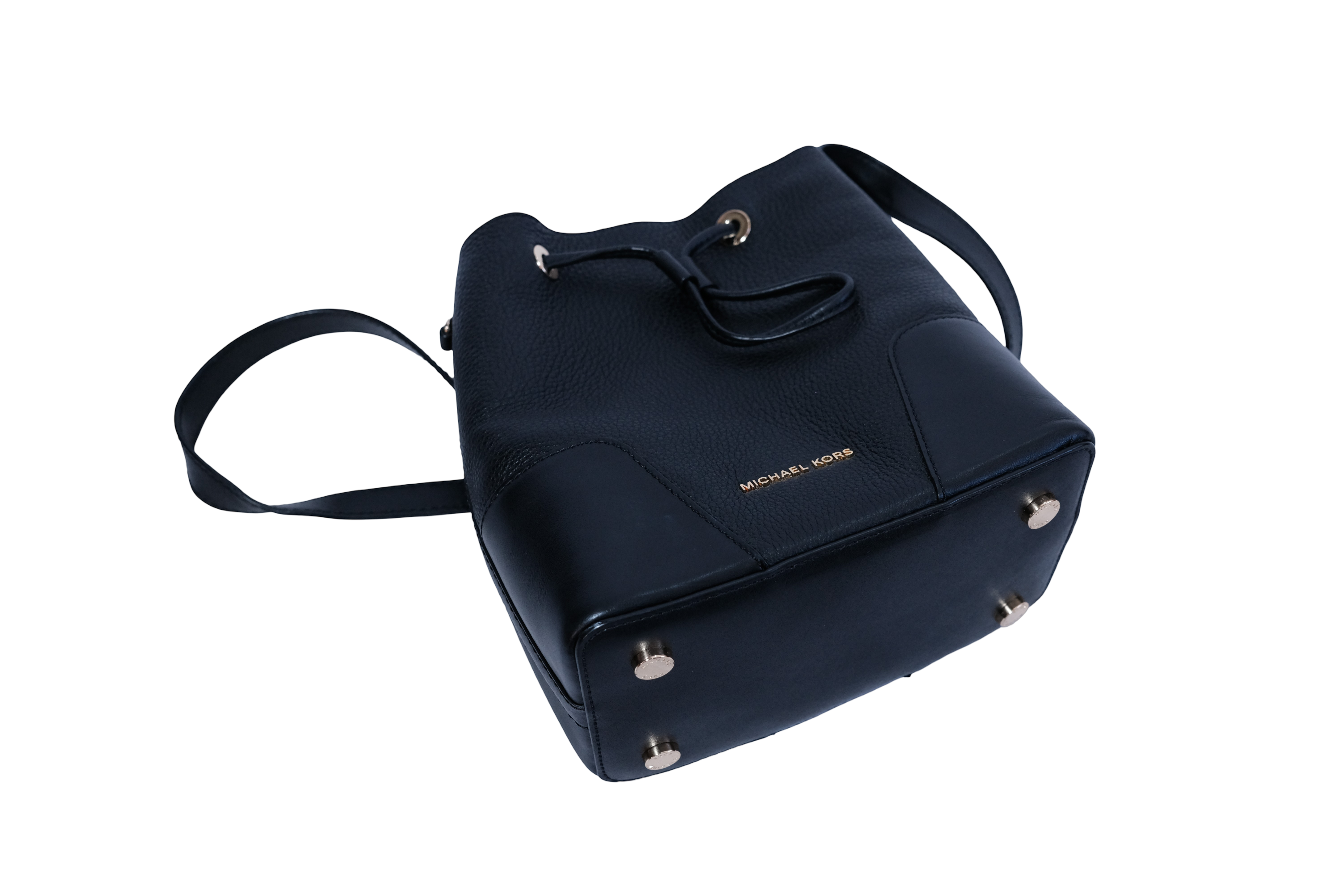 Bolso Cuero Mediano Michael Kors Negro