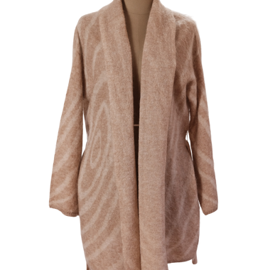 Cardigan Lana Beige Adolfo Dominguez