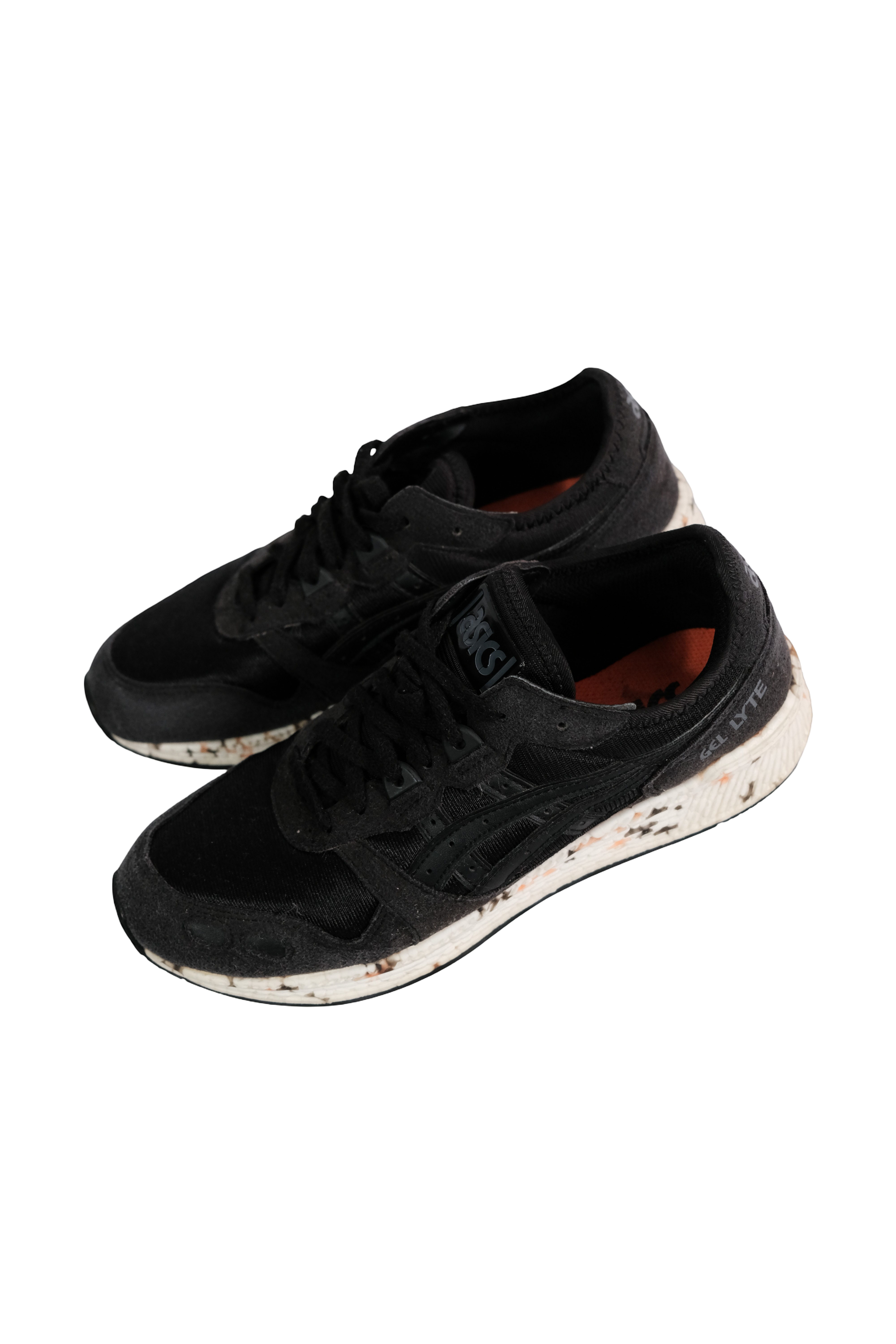 Tenis Negro Suela Multicolor