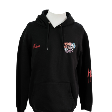 Hoodie Negro Estampado Furious