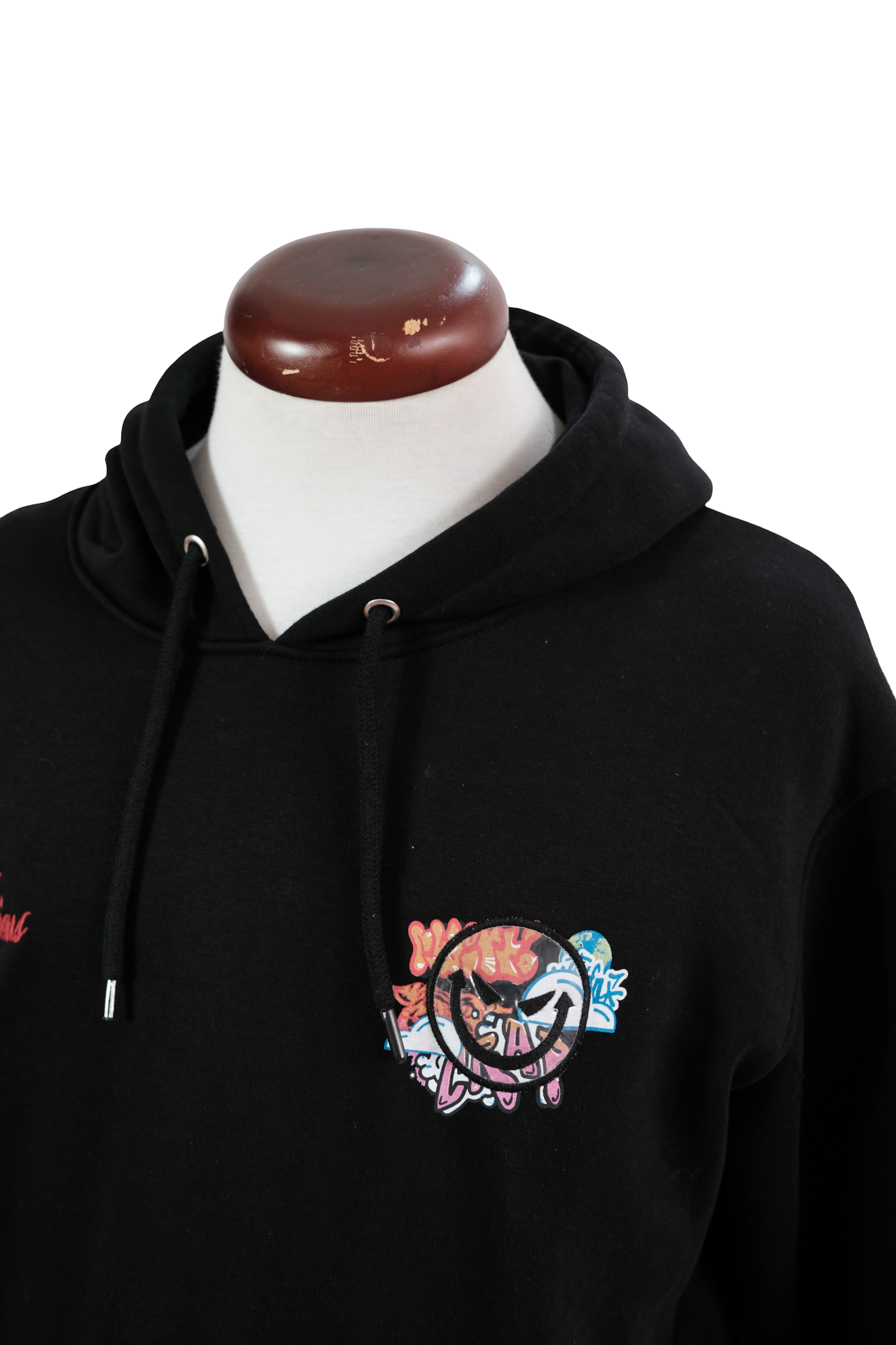 Hoodie Negro Estampado Furious