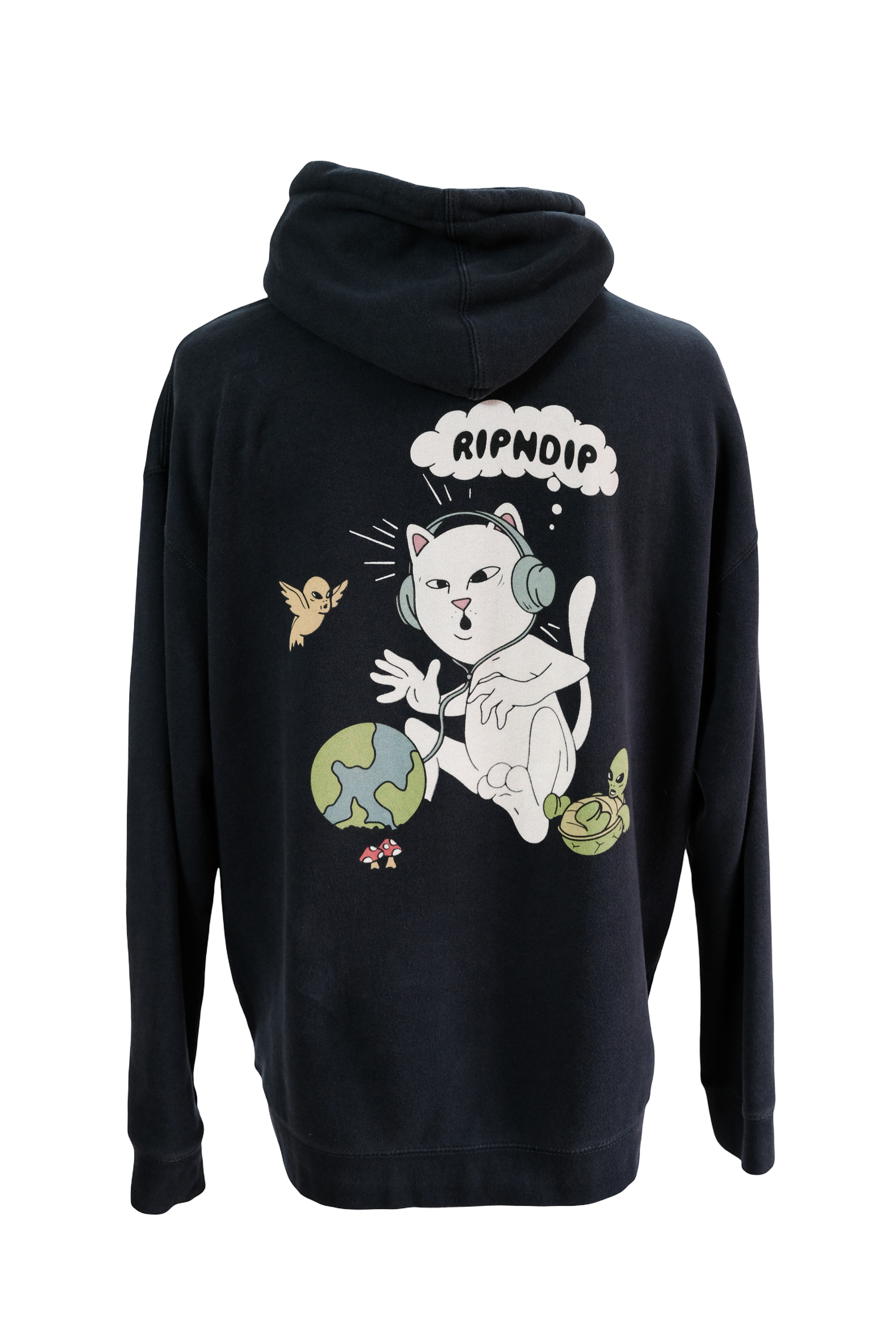 Hoodie Azul oscuro Ripndip