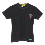 Camiseta Negra Pedreria Talla XL