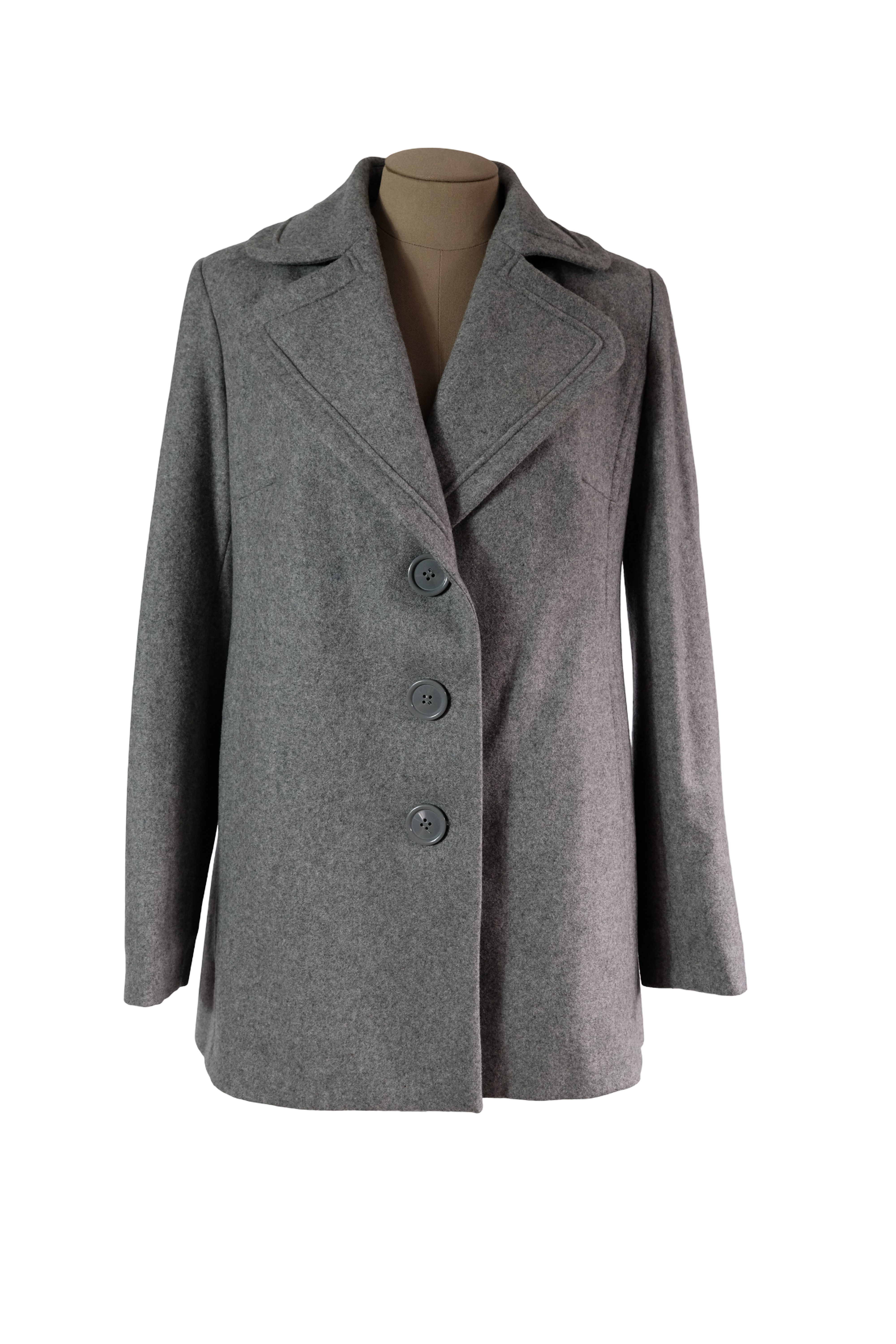 Abrigo Gris Paño