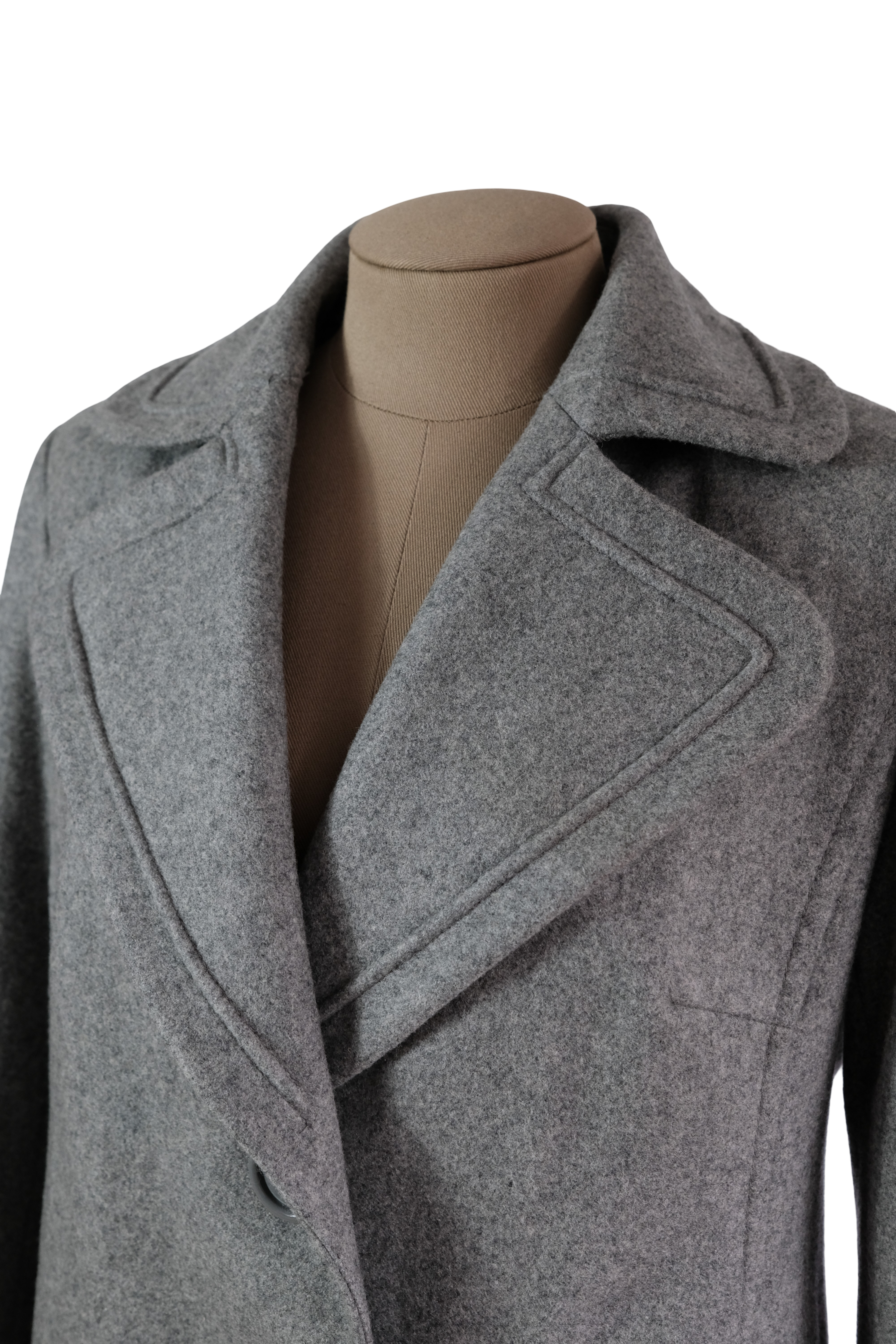 Abrigo Gris Paño