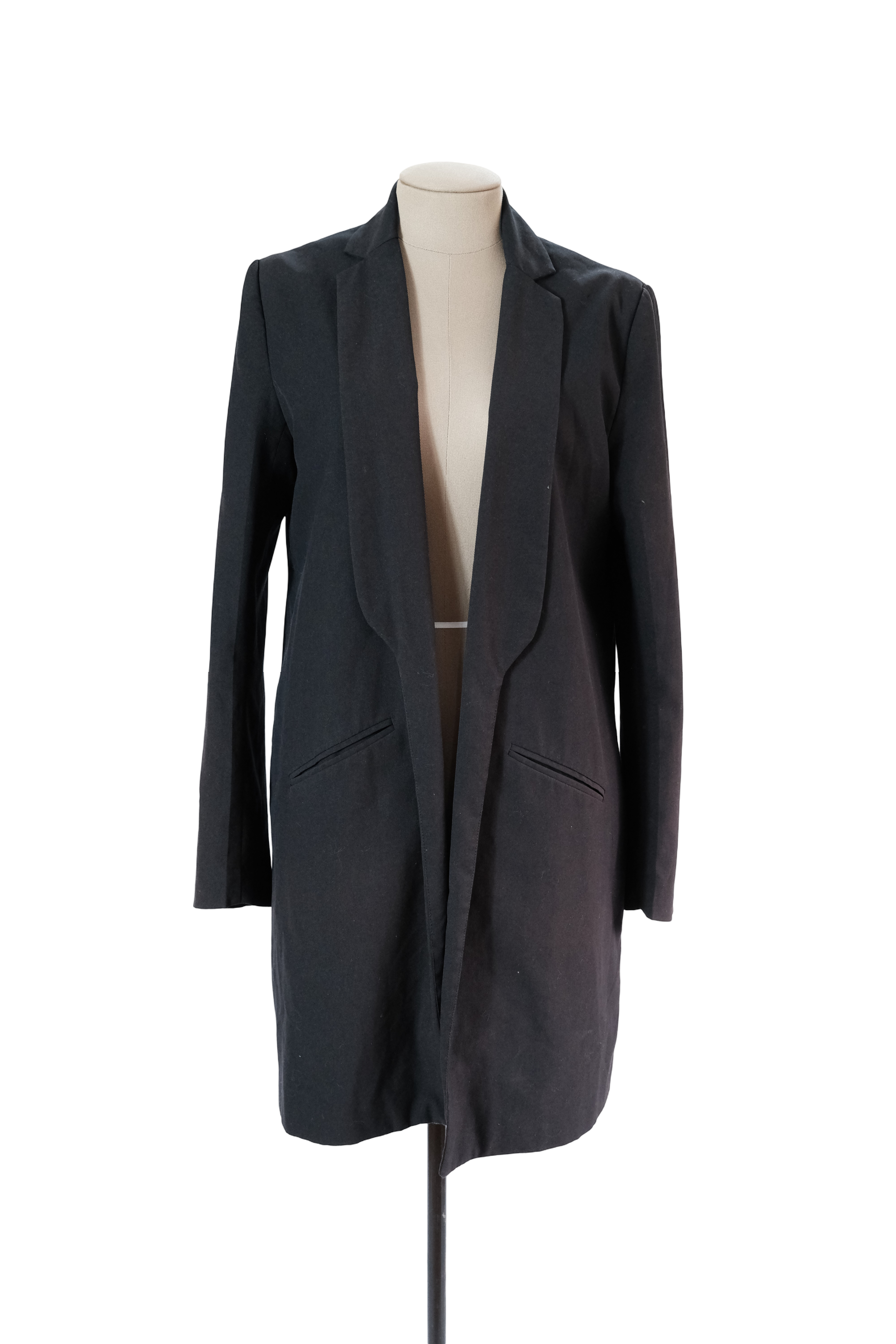 Abrigo Largo Gris Talla S