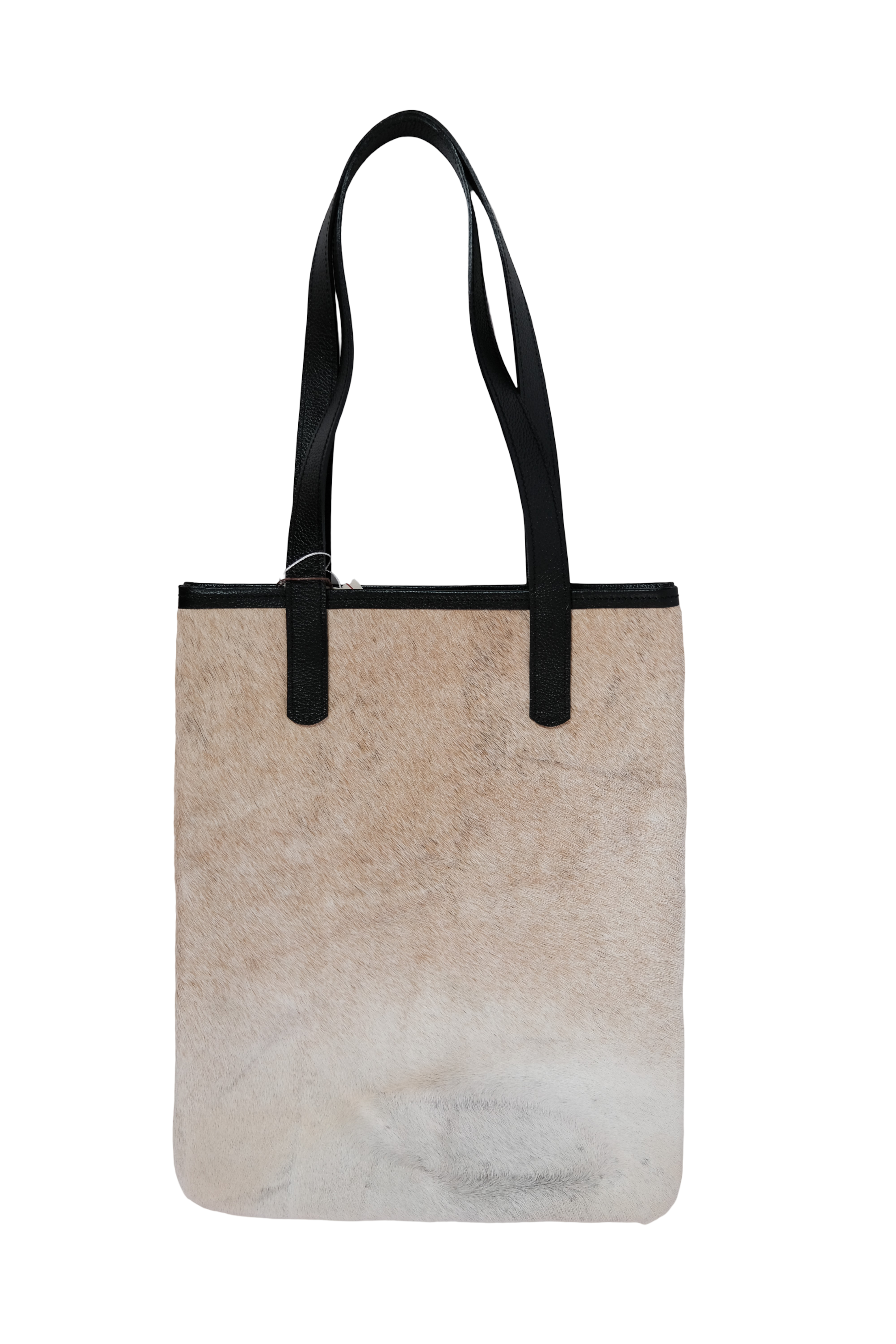 Tote Bag Cuero Minos Jaspeada Miel