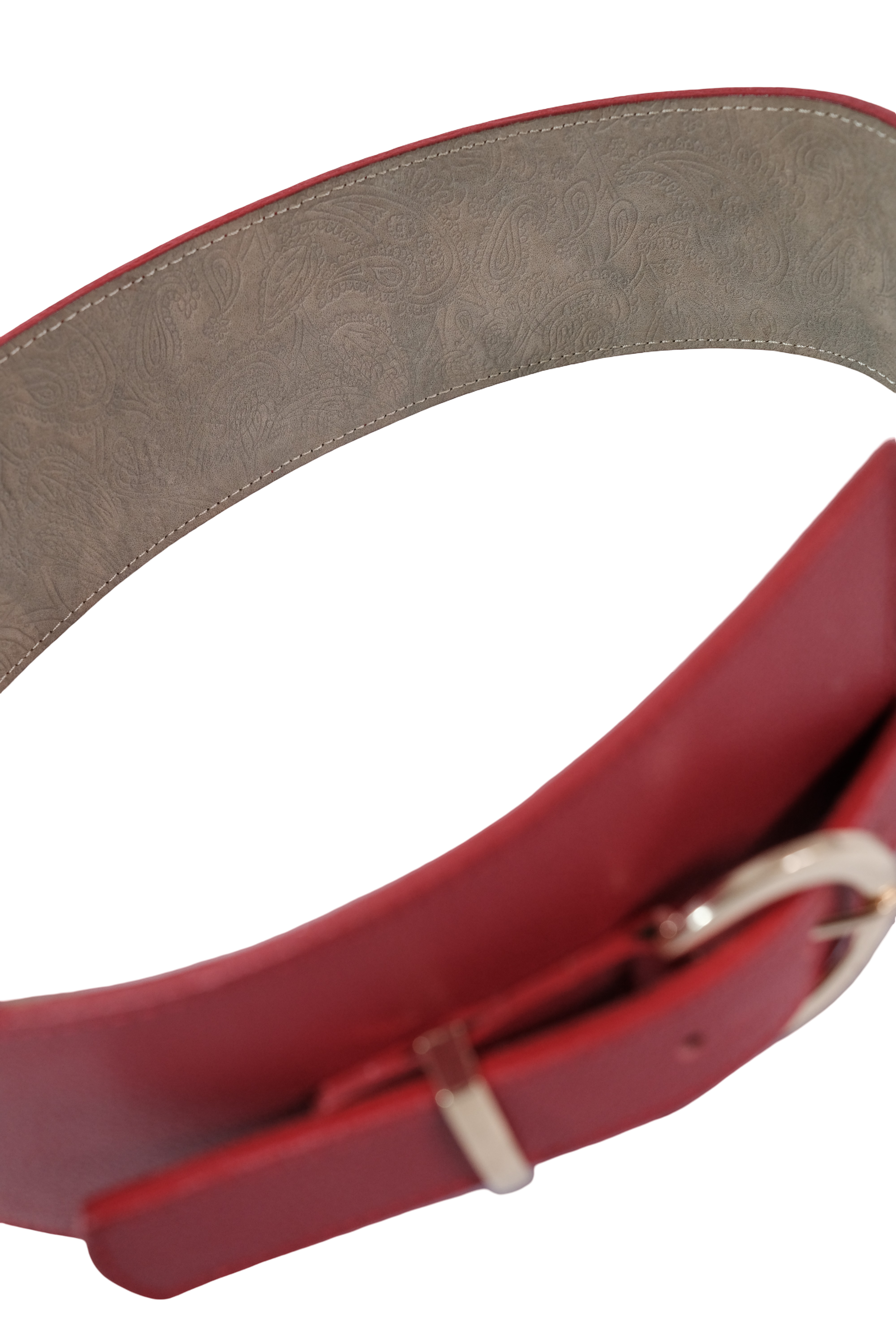 Cinturón Ancho Rojo