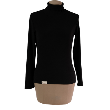 Blusa Cuello Tortuga Negro