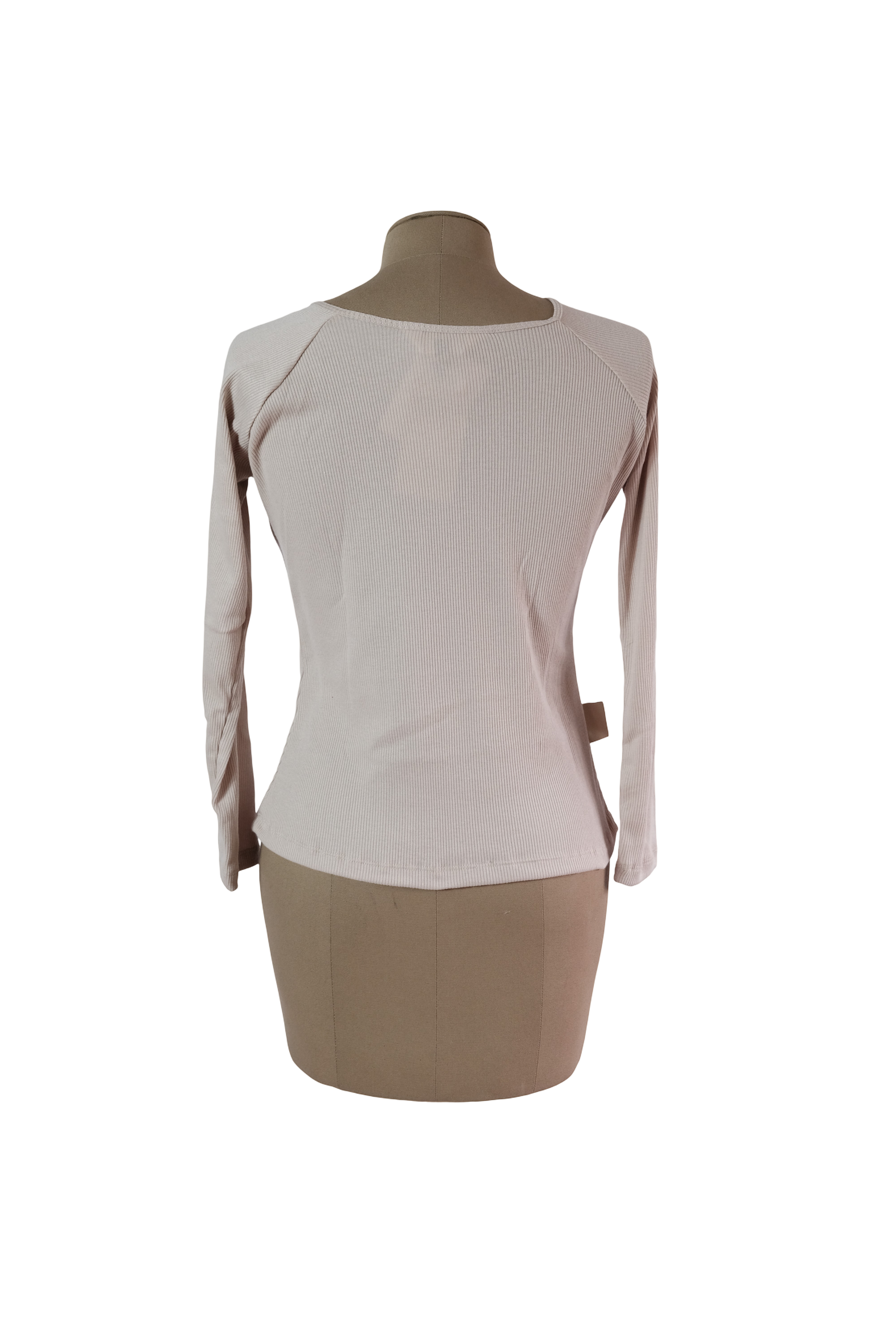 Blusa Cuello Bandeja Arena