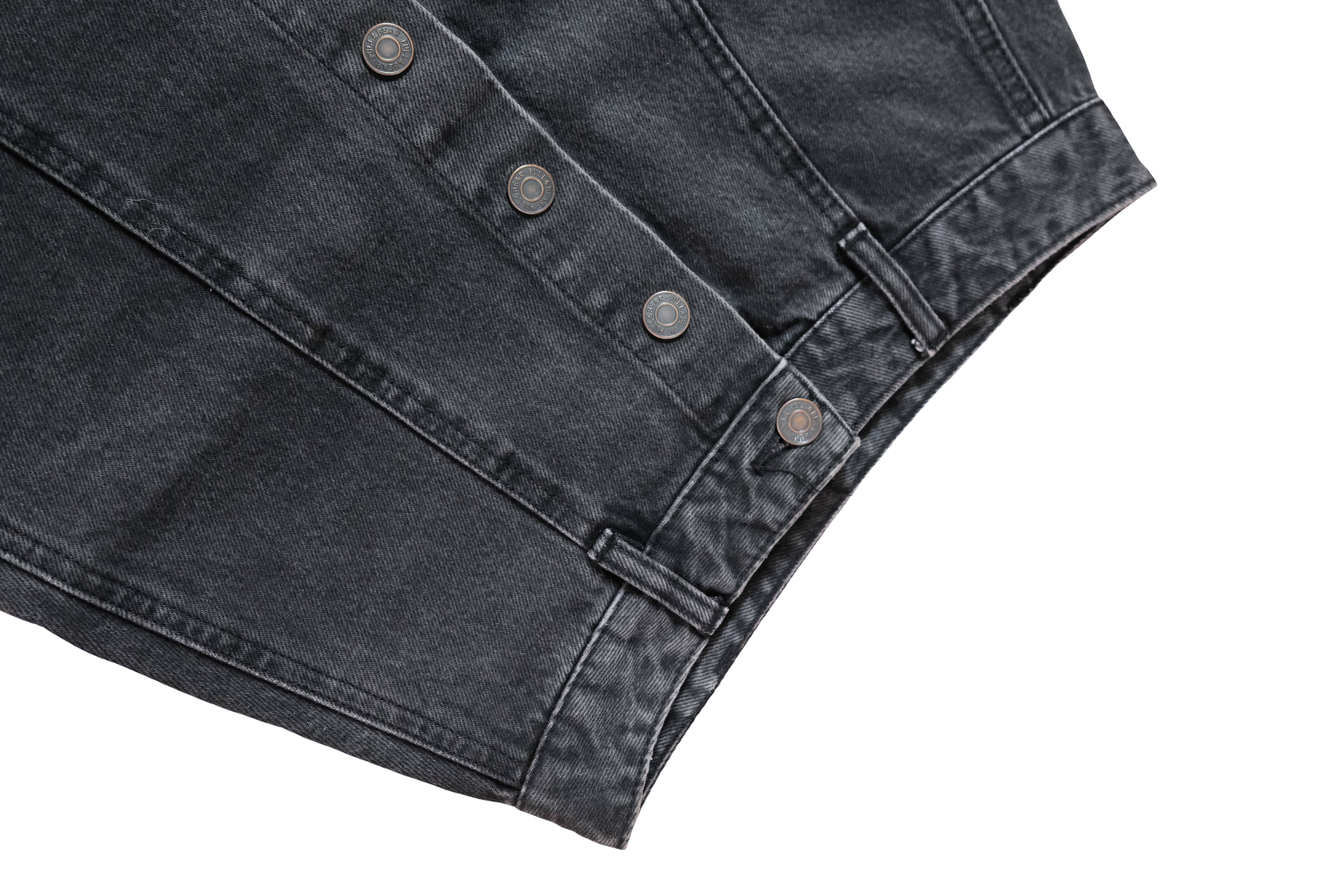 Falda Negro Denim