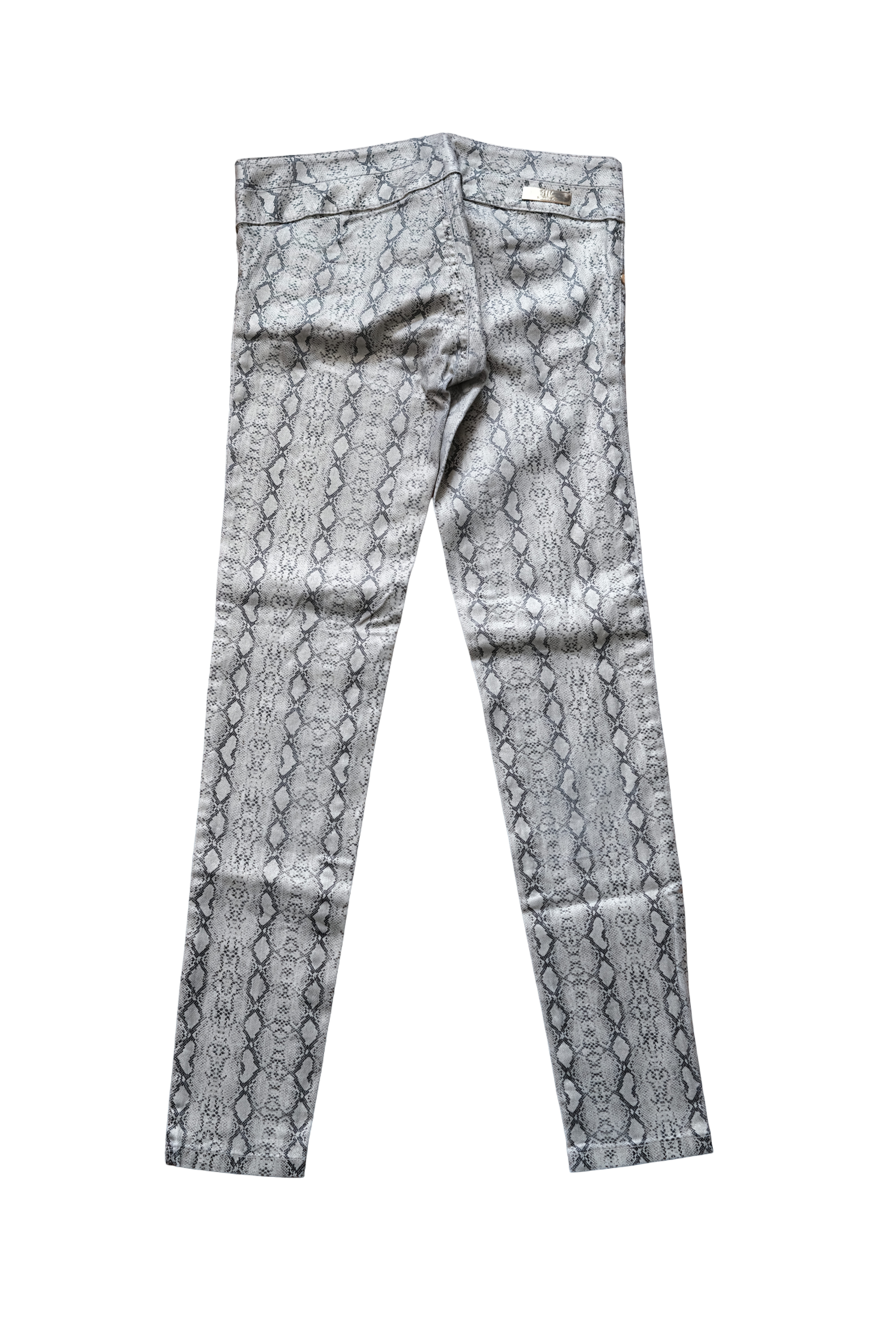 Pantalón Dorado Estilo Serpiente