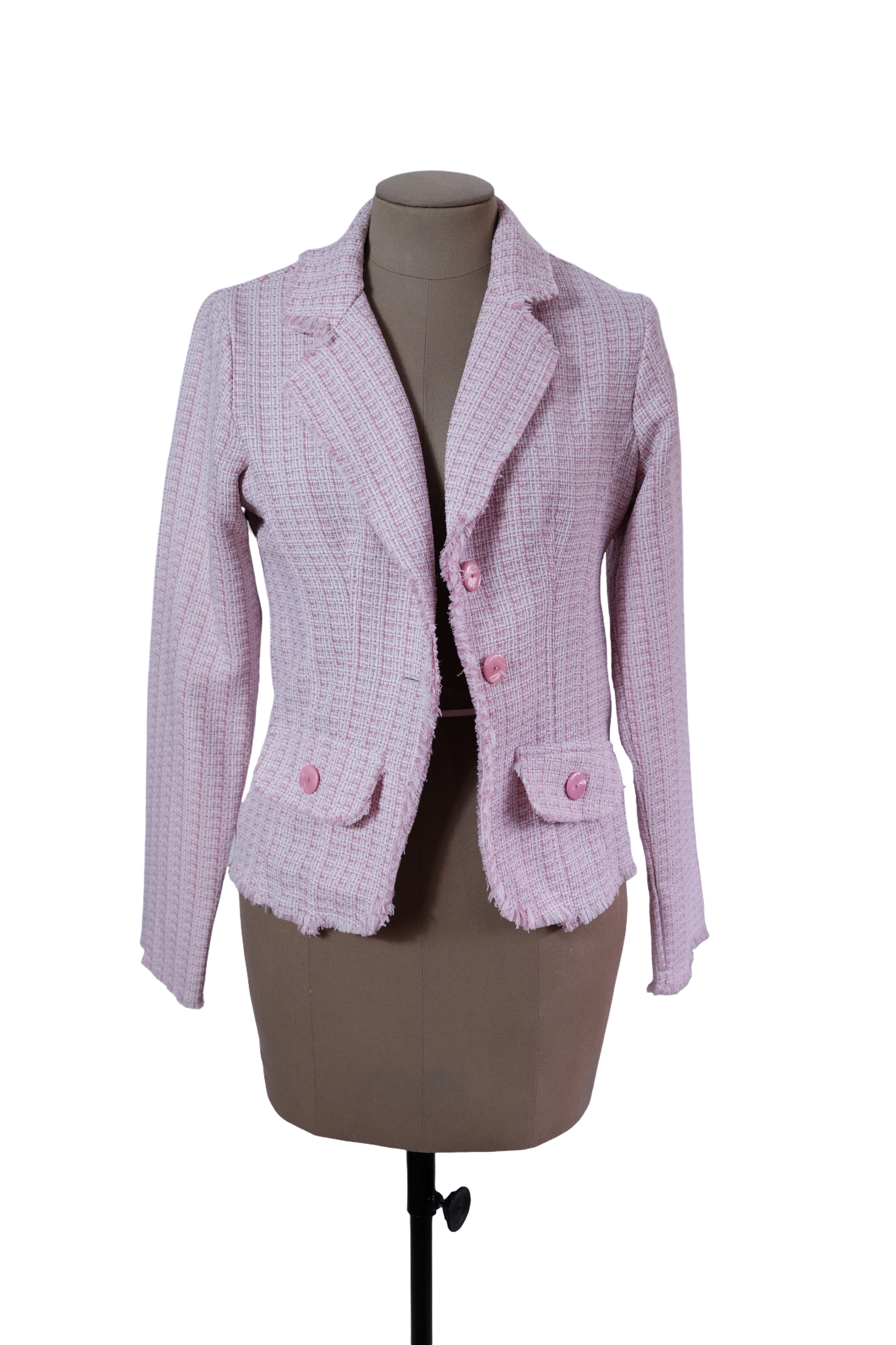 Blazer Rosado Blanco