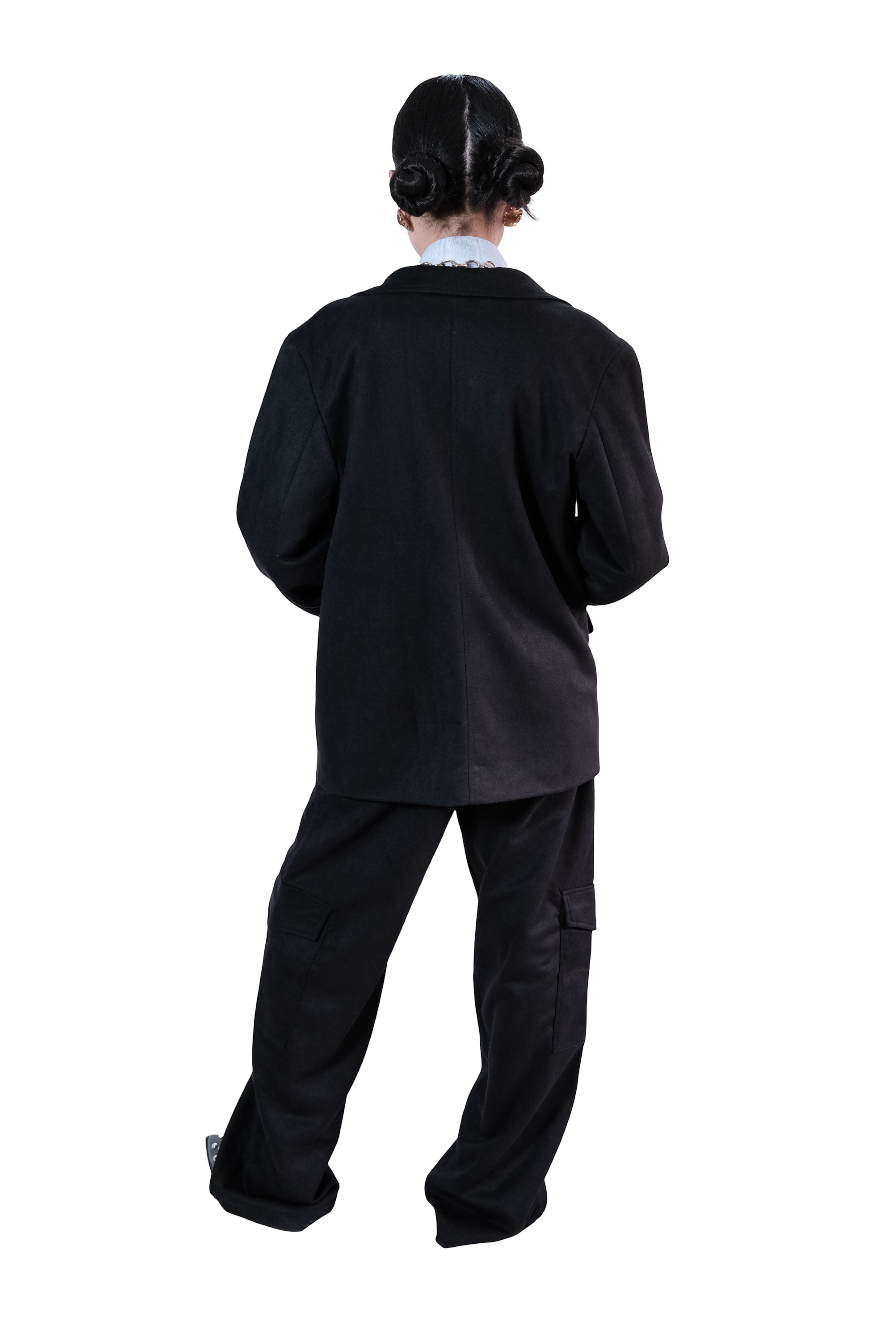 Blazer Aarde Negro