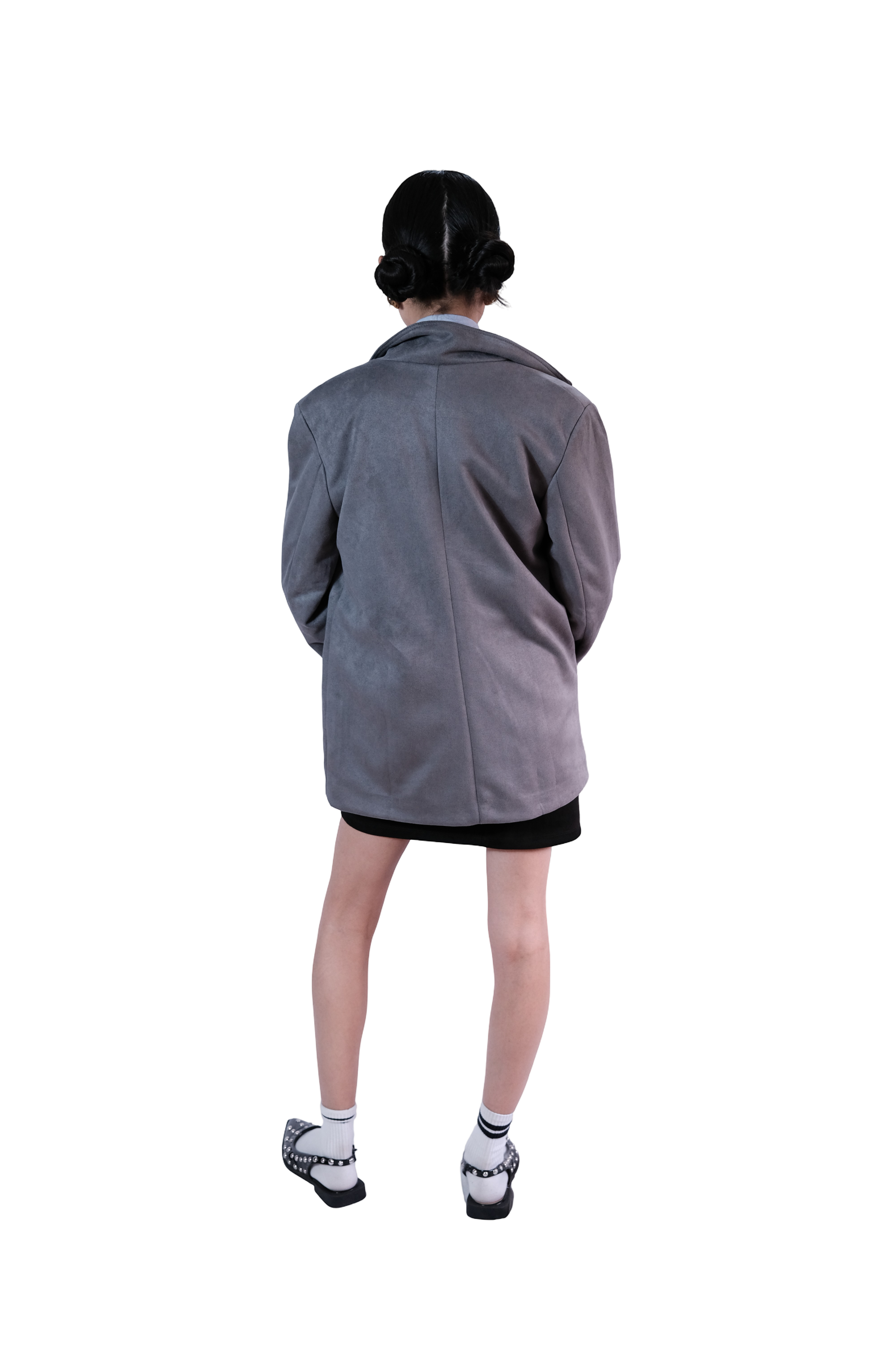 Blazer Aarde Gris