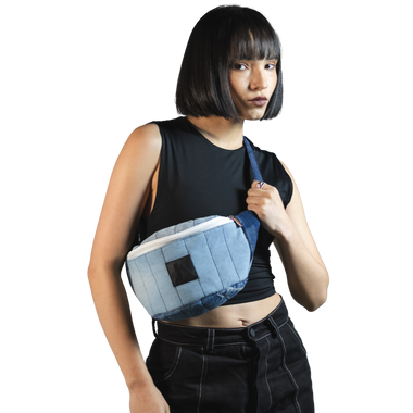 CANGURO DENIM AZUL CLARO