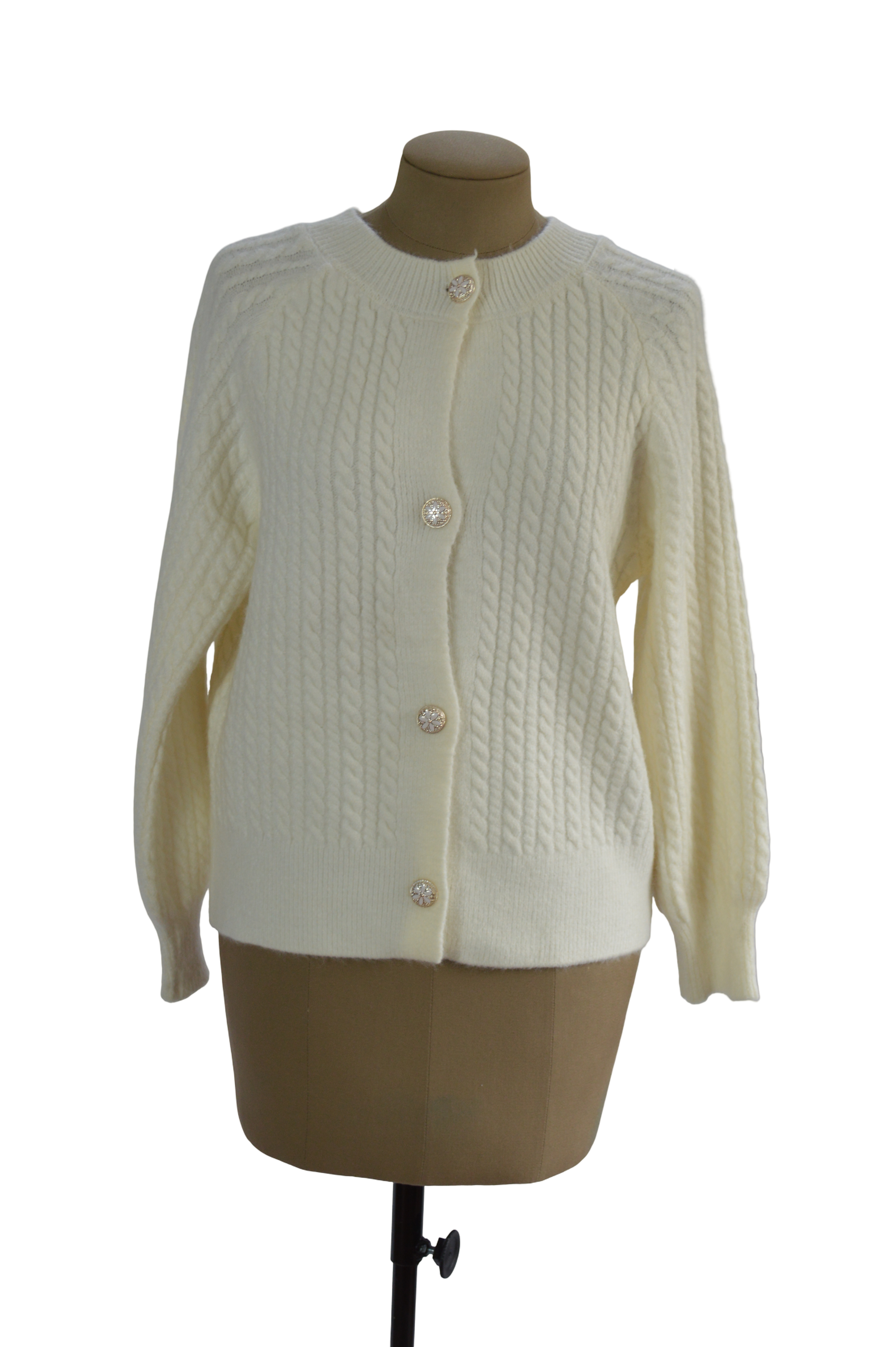 Cárdigan Blanco Liviano Talla Unica