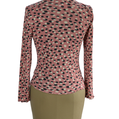 Saco Rosado Puntos Talla L