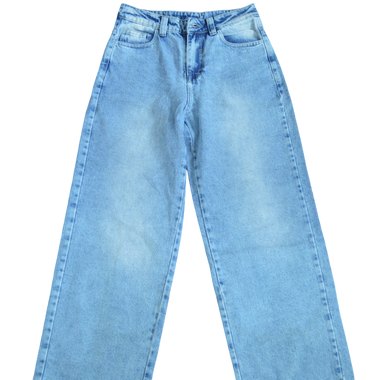 JEAN WIDE LEG AZUL CLARO TALLA 4