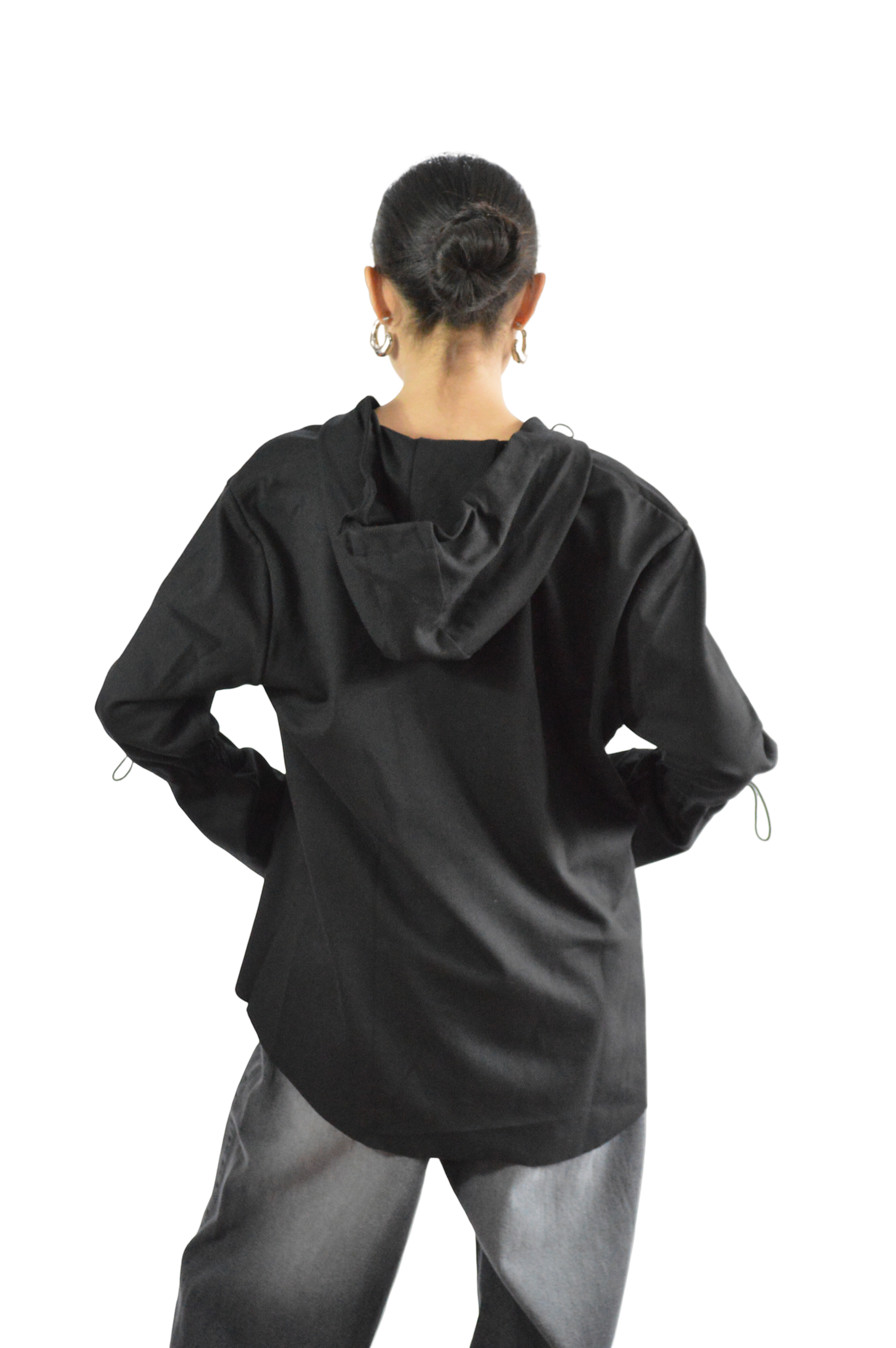HOODIE ISABELLA NEGRO TALLA S