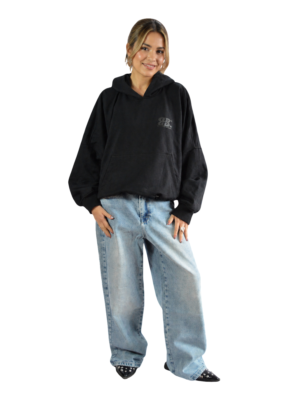 JEAN WIDE LEG AZUL CLARO TALLA 6
