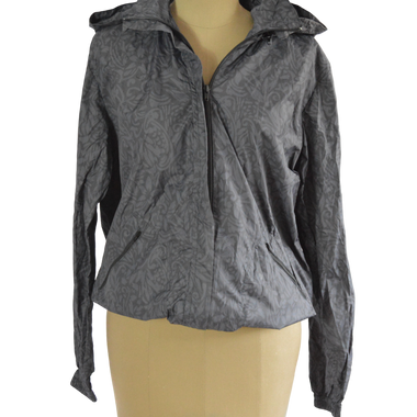 CHAQUETA ROMPEVIENTOS ESTEREO GRIS TALLA L