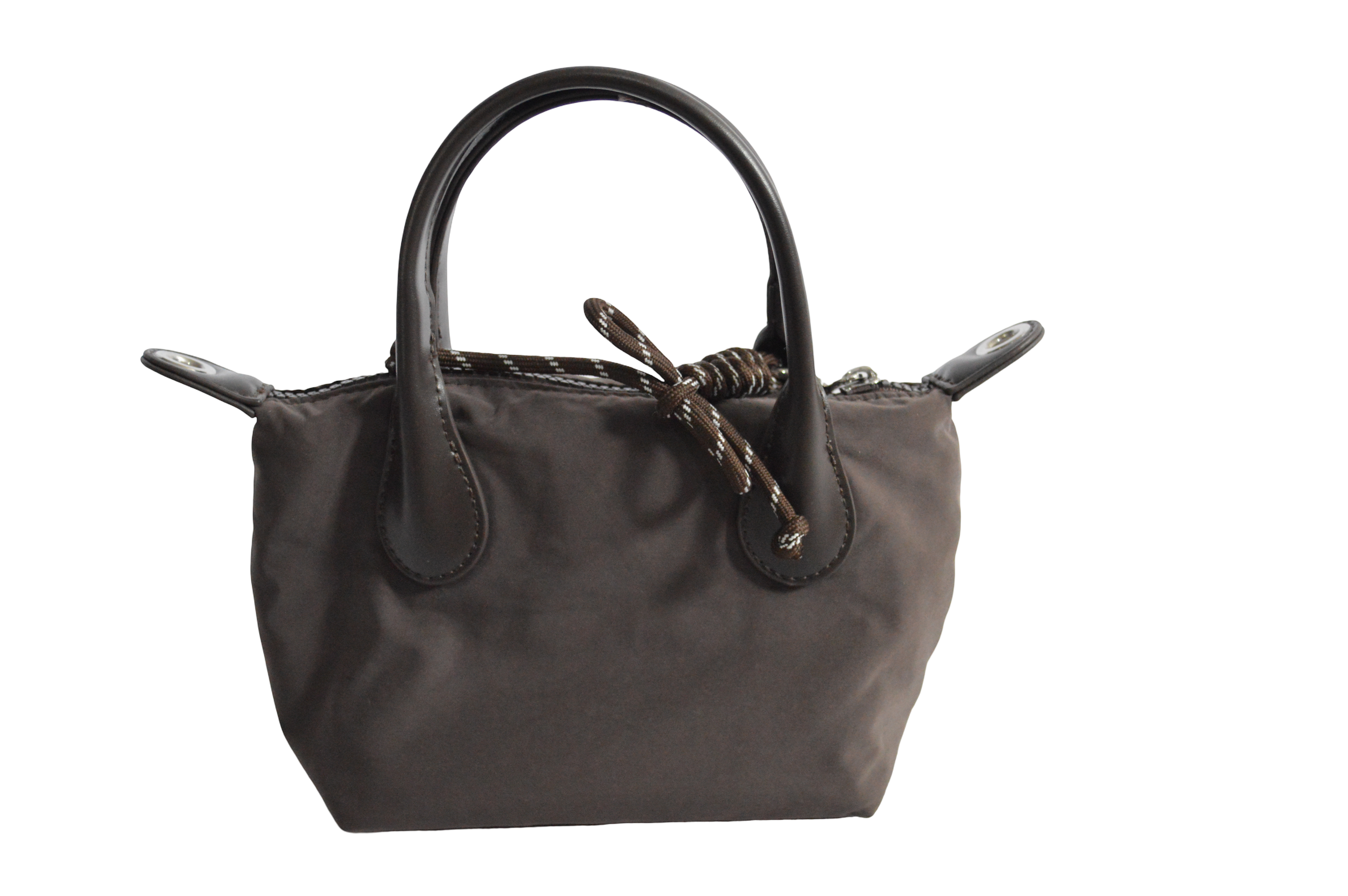 Bolso Pequeño Cafe Oscuro Charm Corazón