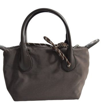 Bolso Pequeño Cafe Oscuro Charm Corazón