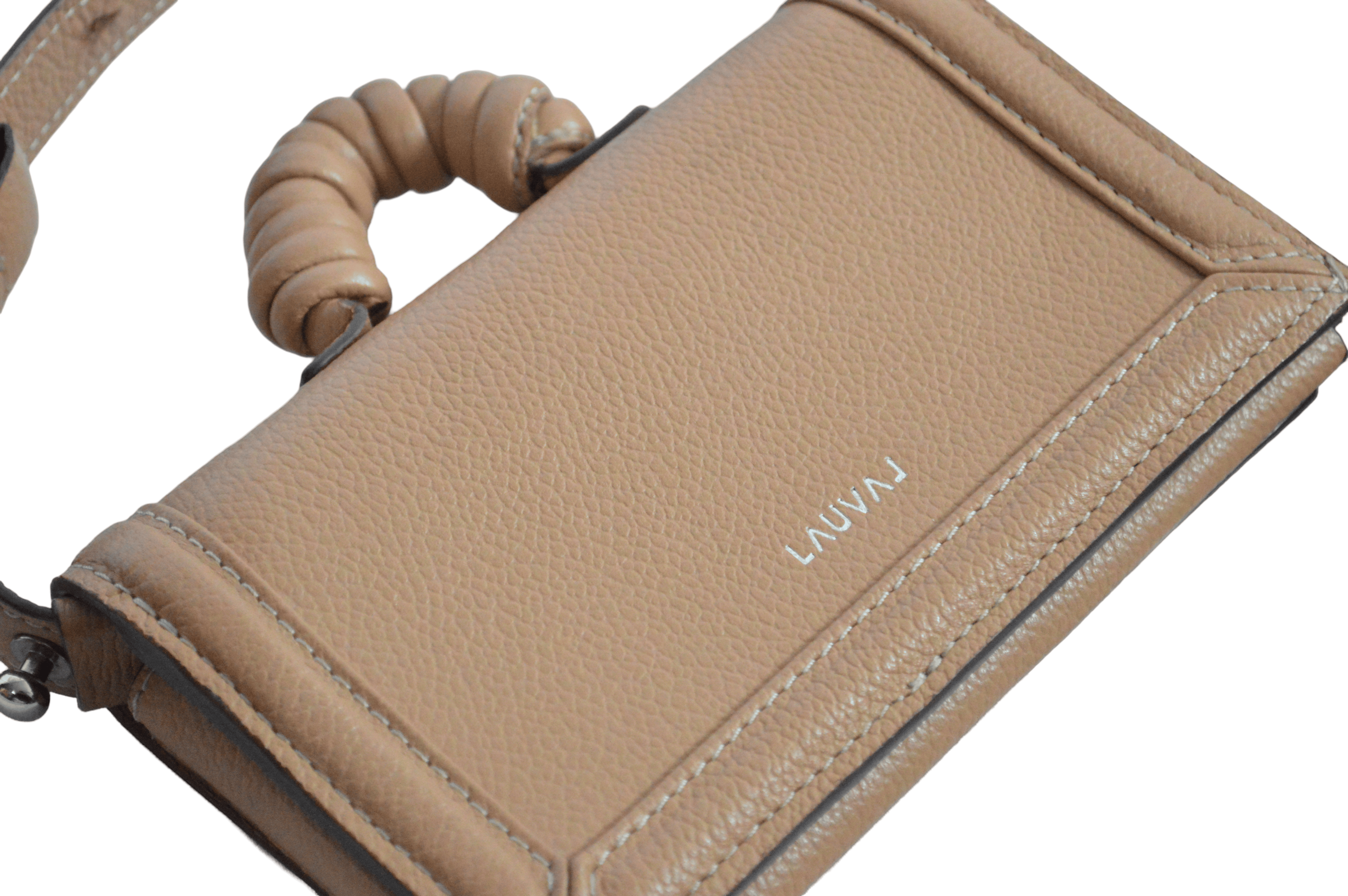 Bolso Tipo sobre Pequeño Con Cuerda Larga Camel Lauval