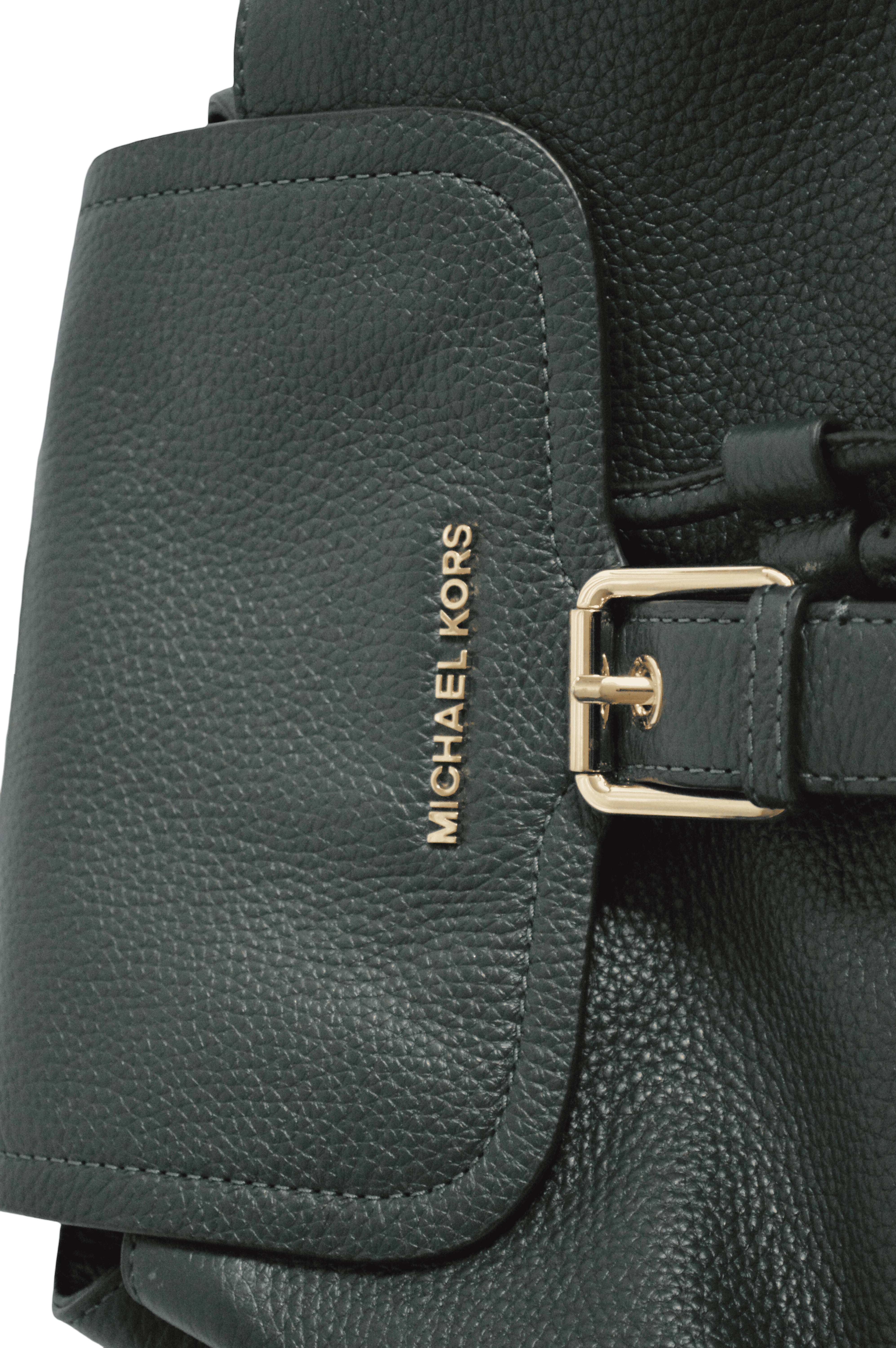 Mochila De Cuero Verde Oliva Michael Kors