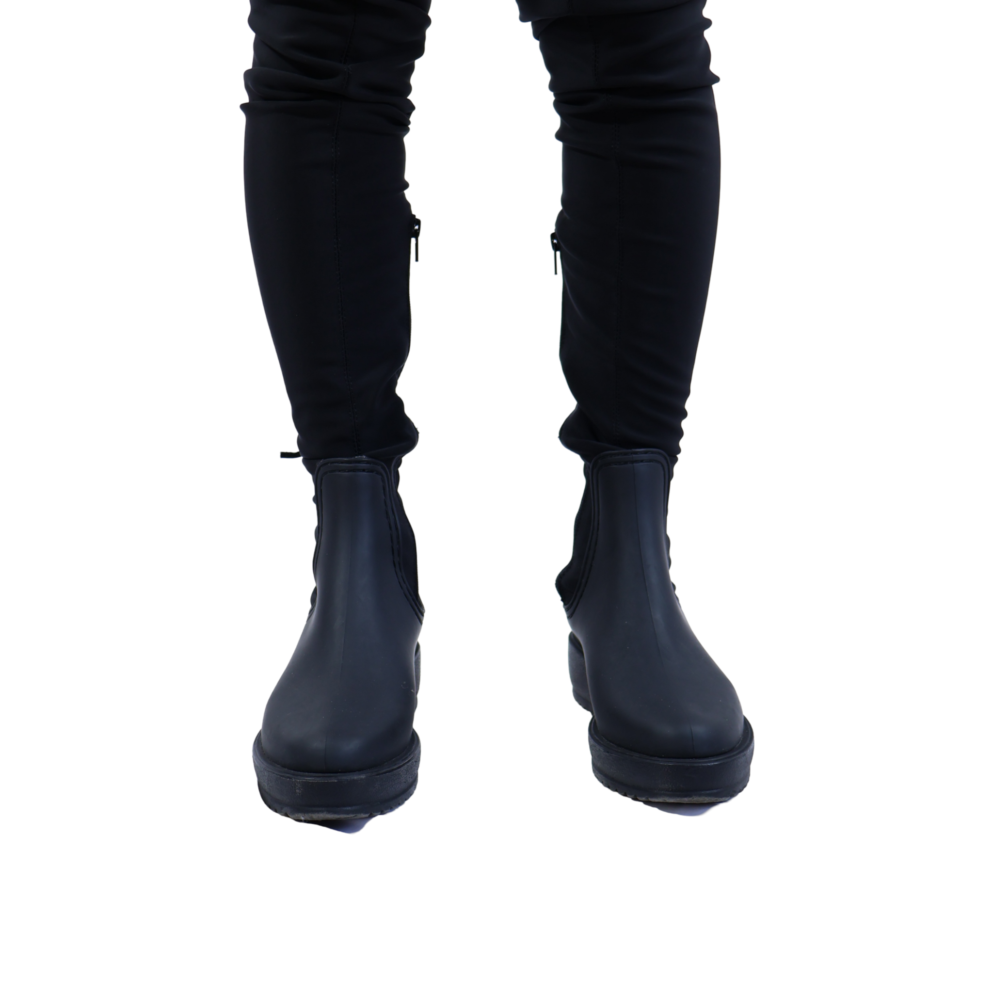 Botas Caña Alta Negro Talla 9