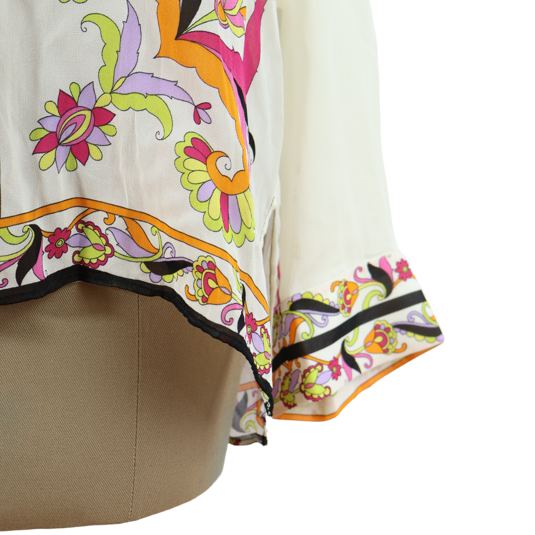 Camisa Flores Talla M