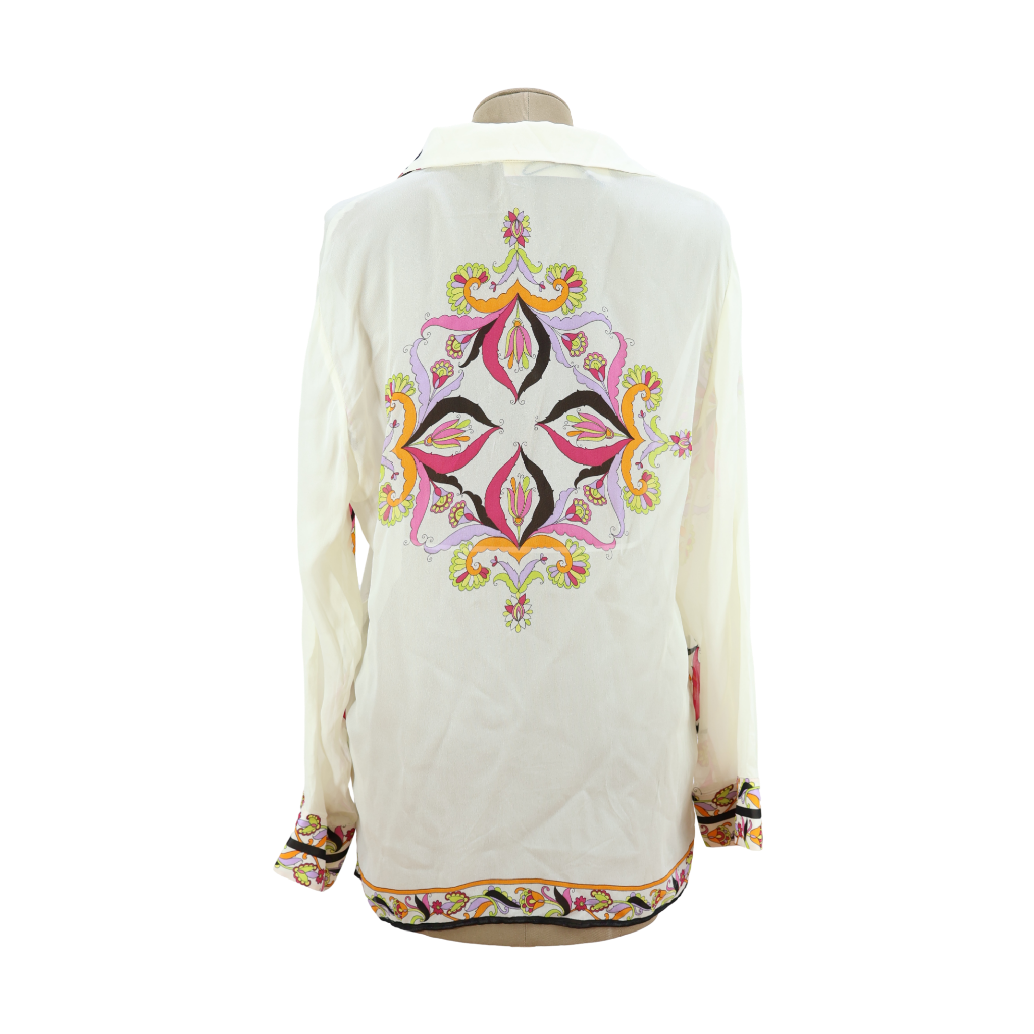 Camisa Flores Talla M