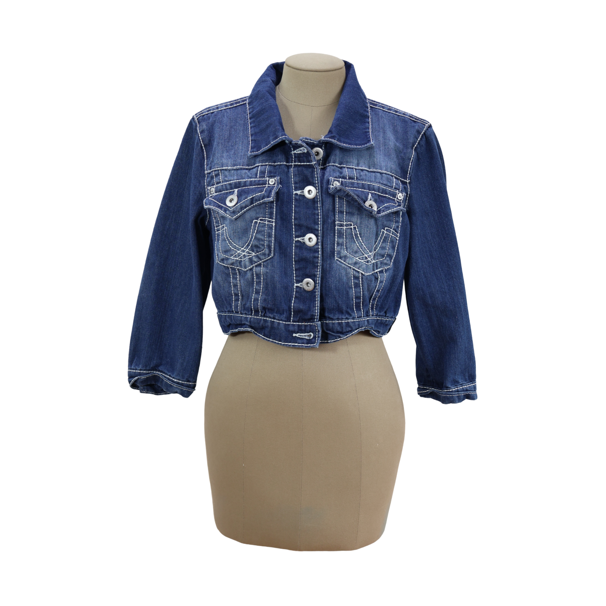 Chaqueta Denim Azul Talla XL