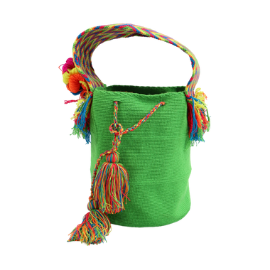 Mochila Wayuu Verde