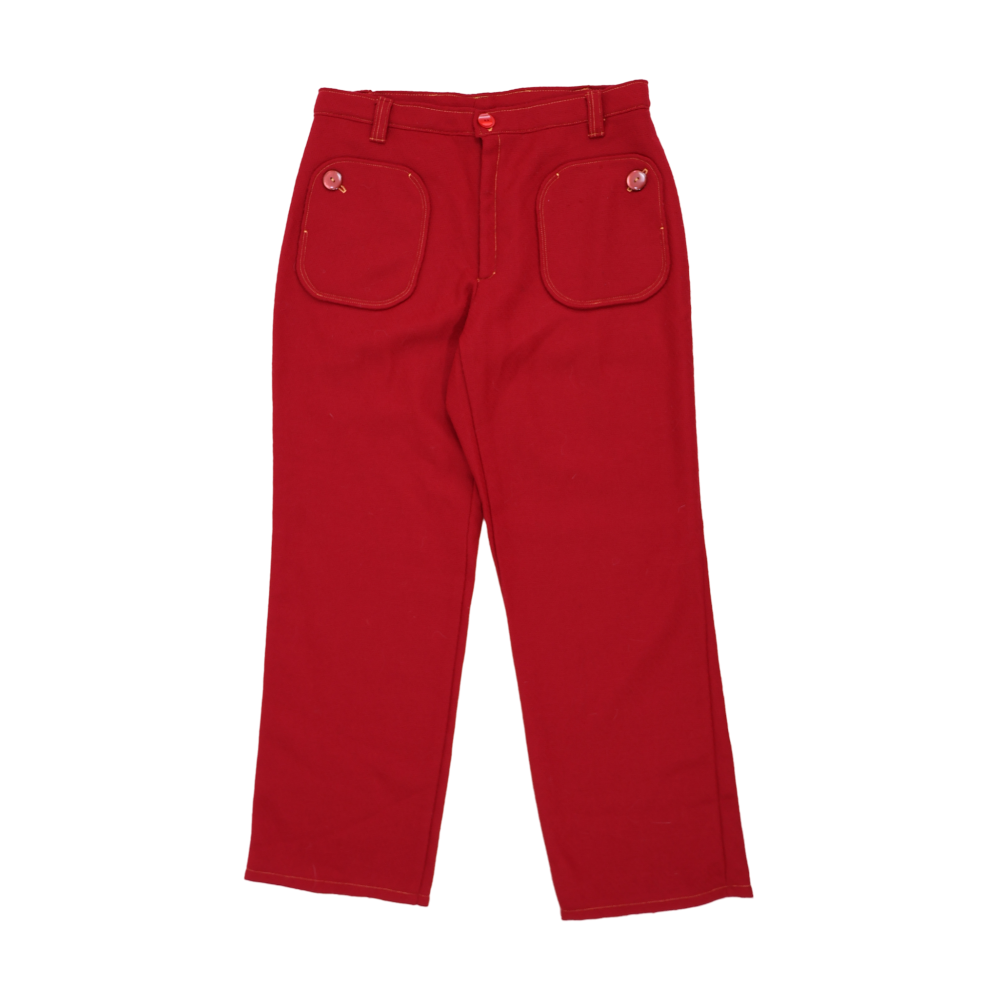 Pantalón Lana Rojo Talla 12