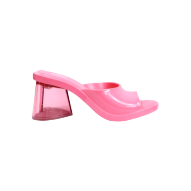 Tacones Corazón Rosado Talla US9