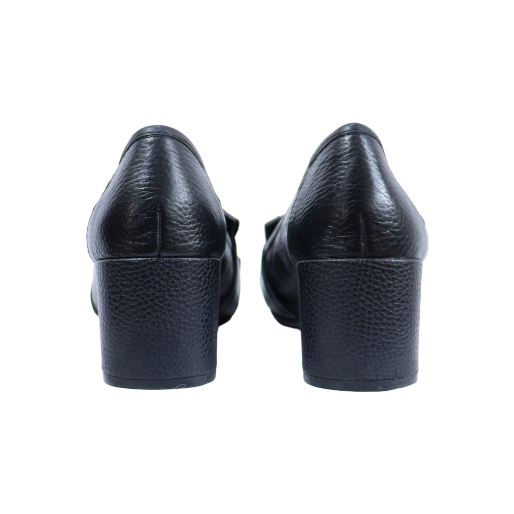 Tacones Mocasín Negro