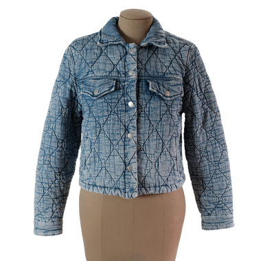 CHAQUETA JEAN AZUL ACOLCHADA TALLA XS
