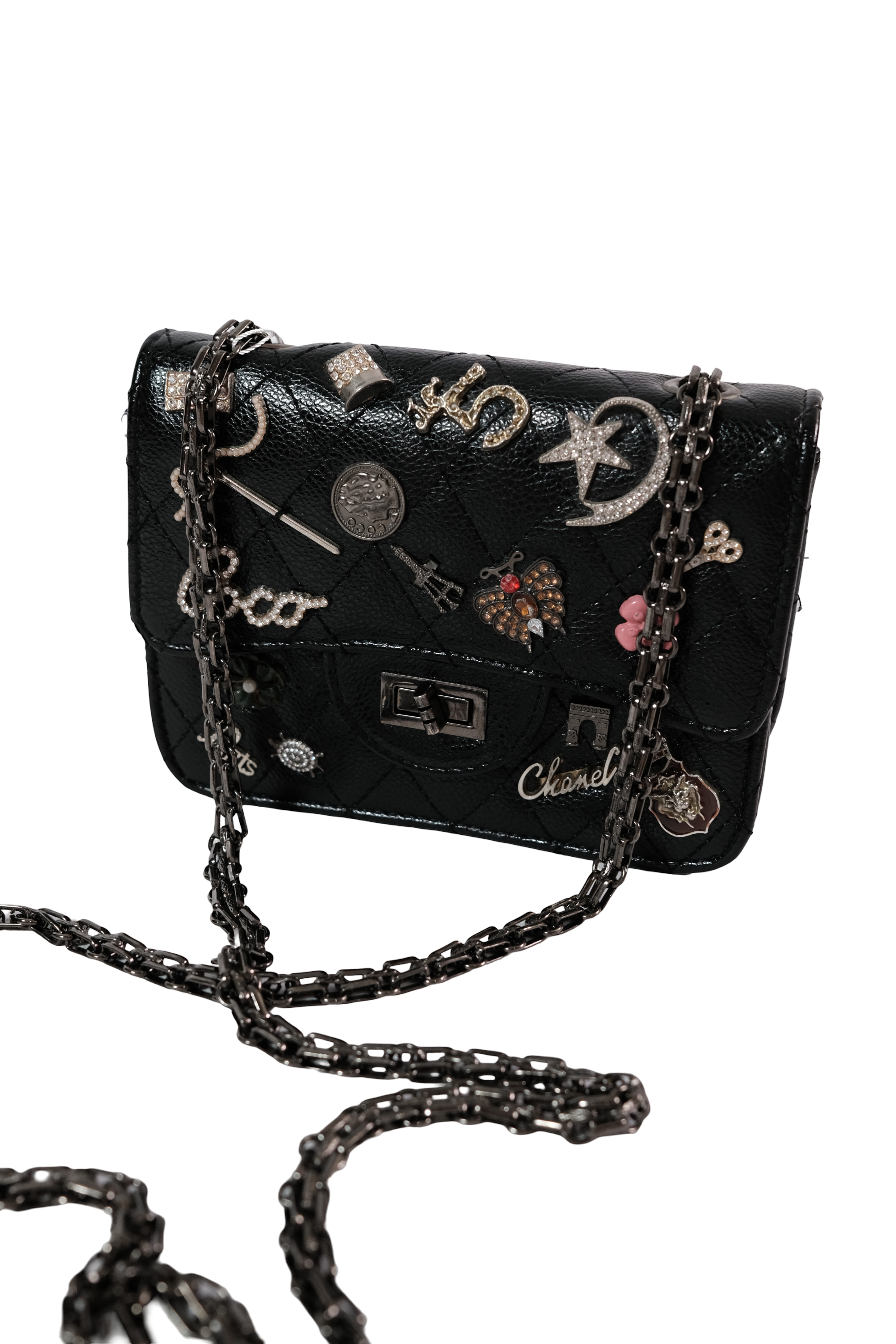 CARTERA NEGRA PINES CHANEL