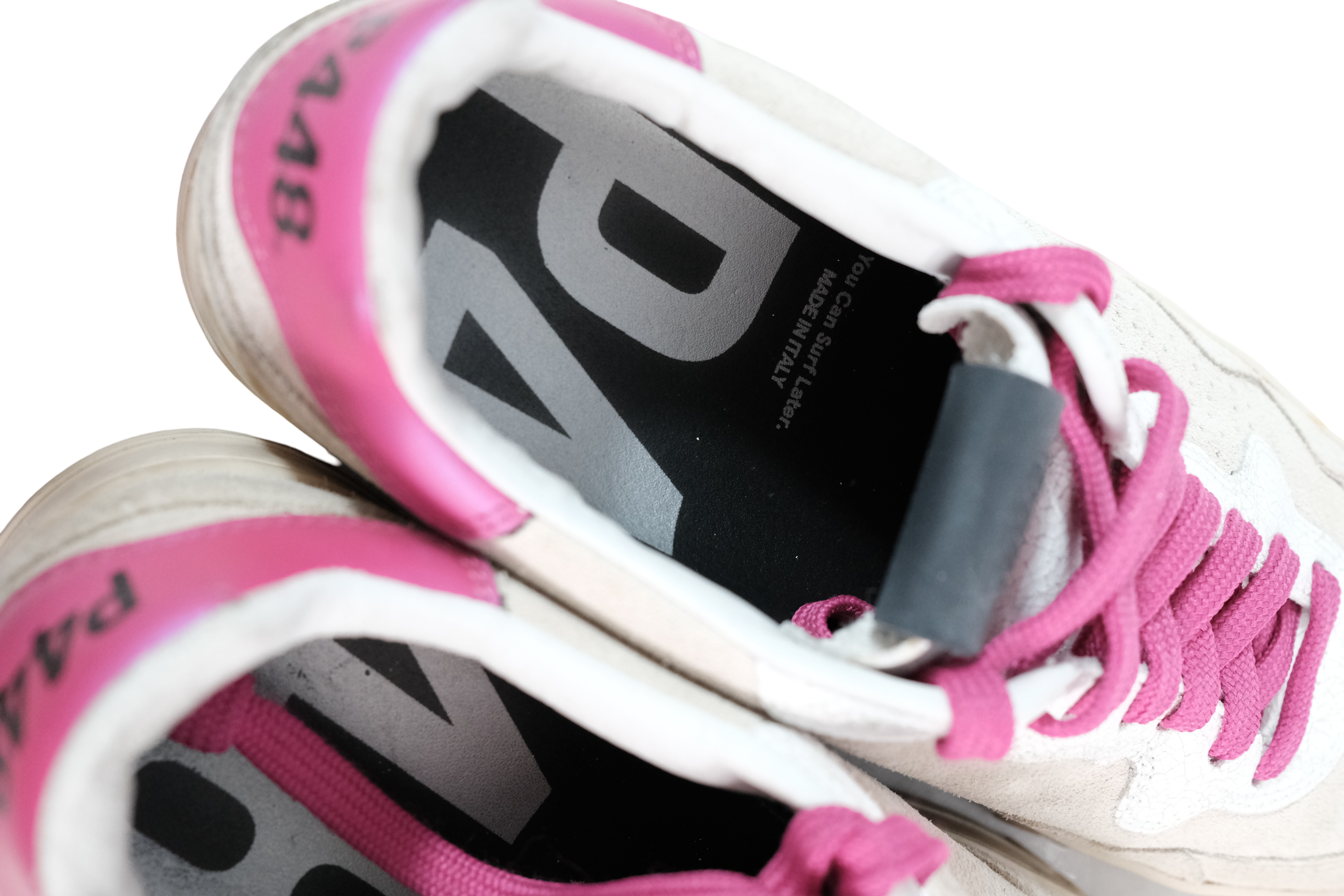 TENIS BEIGE/ROSADO GAMUZA P448 TALLA 38