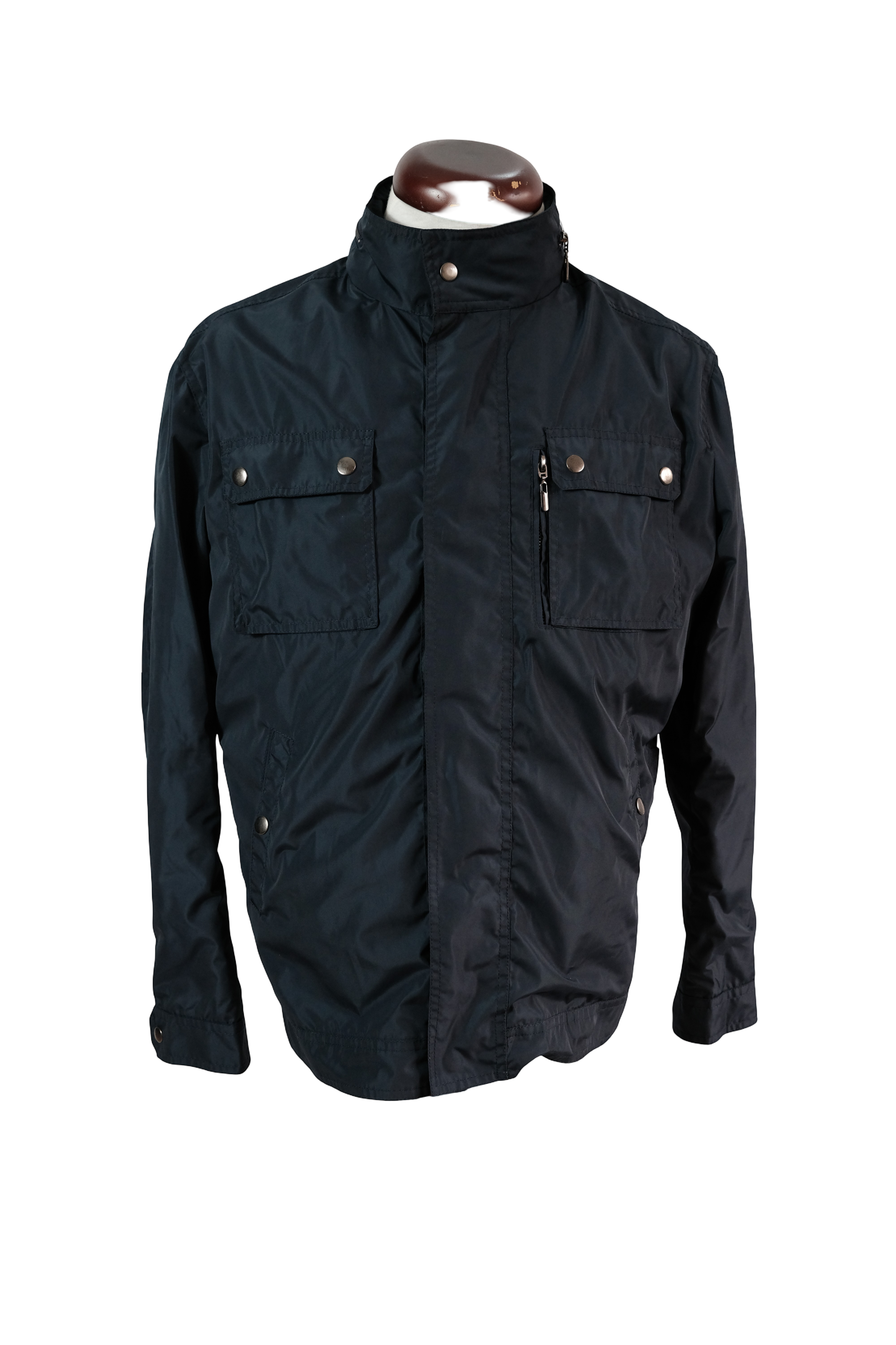 CHAQUETA AZUL IMPERMEABLE RIZO & SORRENTO TALLA L