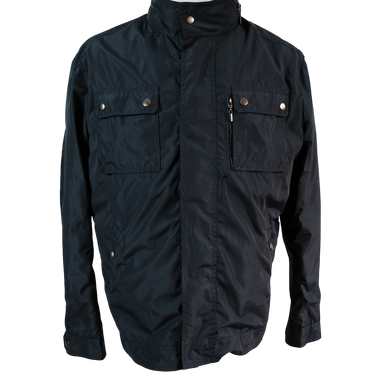 CHAQUETA AZUL IMPERMEABLE RIZO & SORRENTO TALLA L